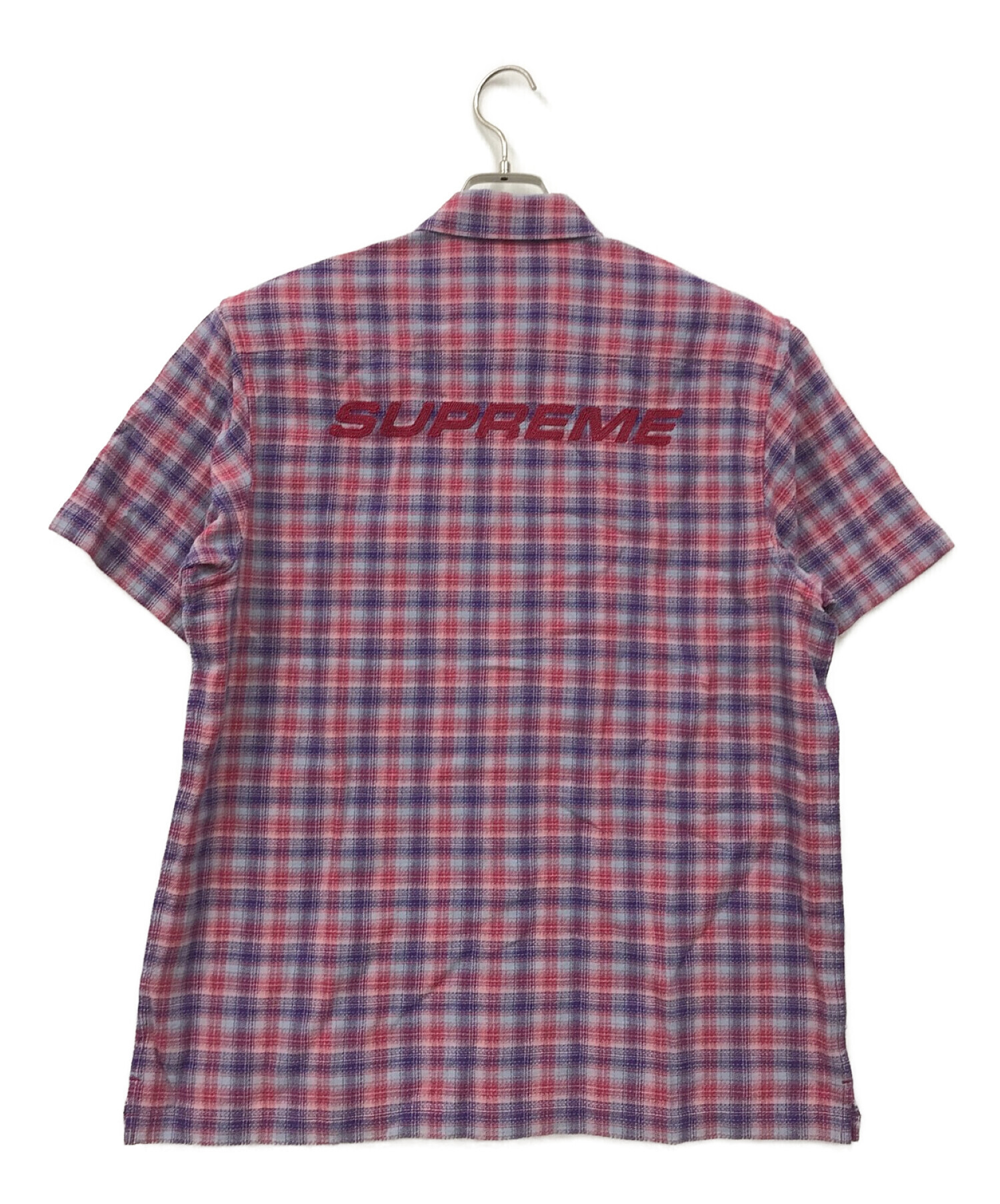 中古・古着通販】SUPREME (シュプリーム) Plaid S/S Shirt（プレイド 