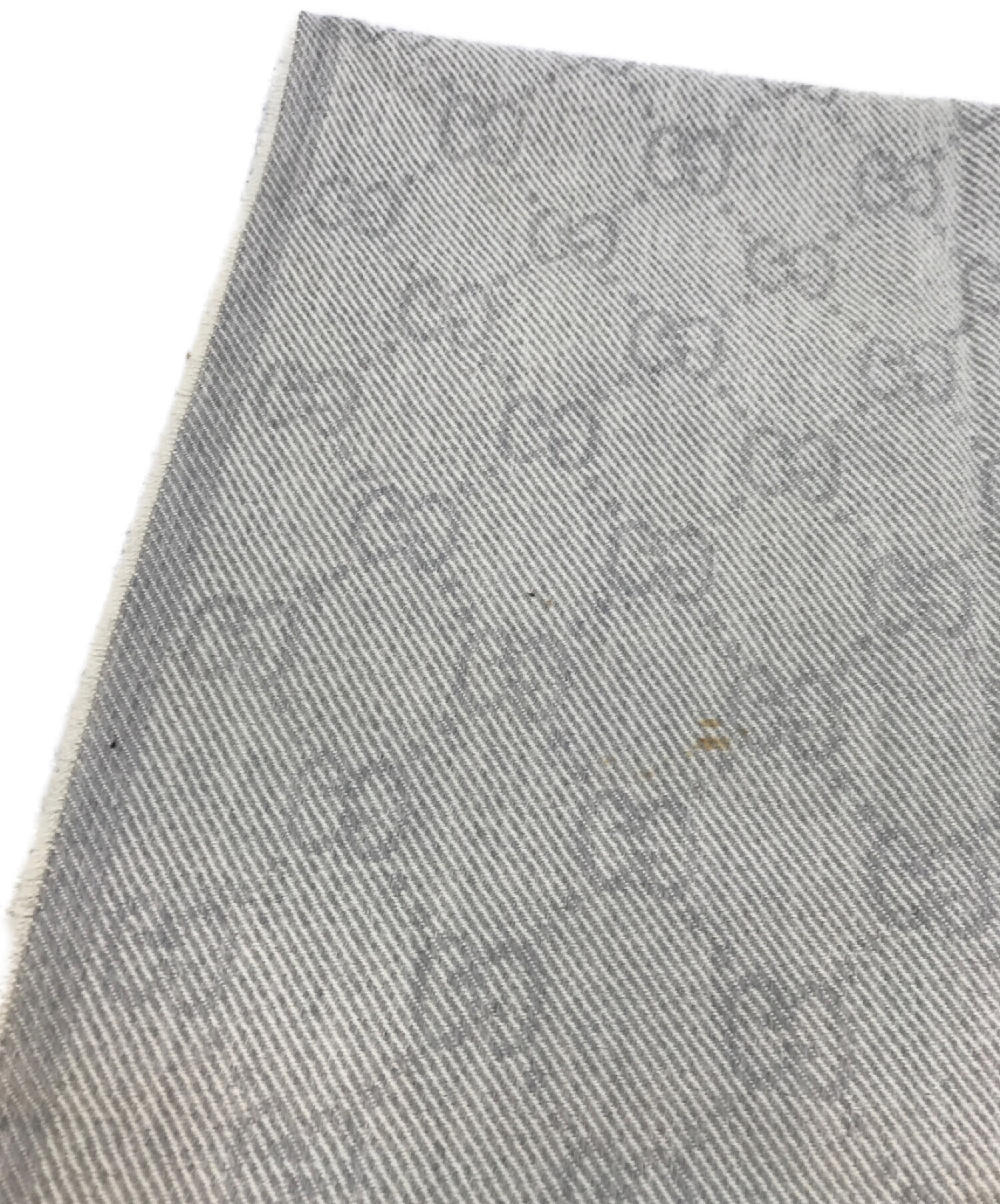 中古・古着通販】GUCCI (グッチ) GG柄マフラー グレー｜ブランド・古着