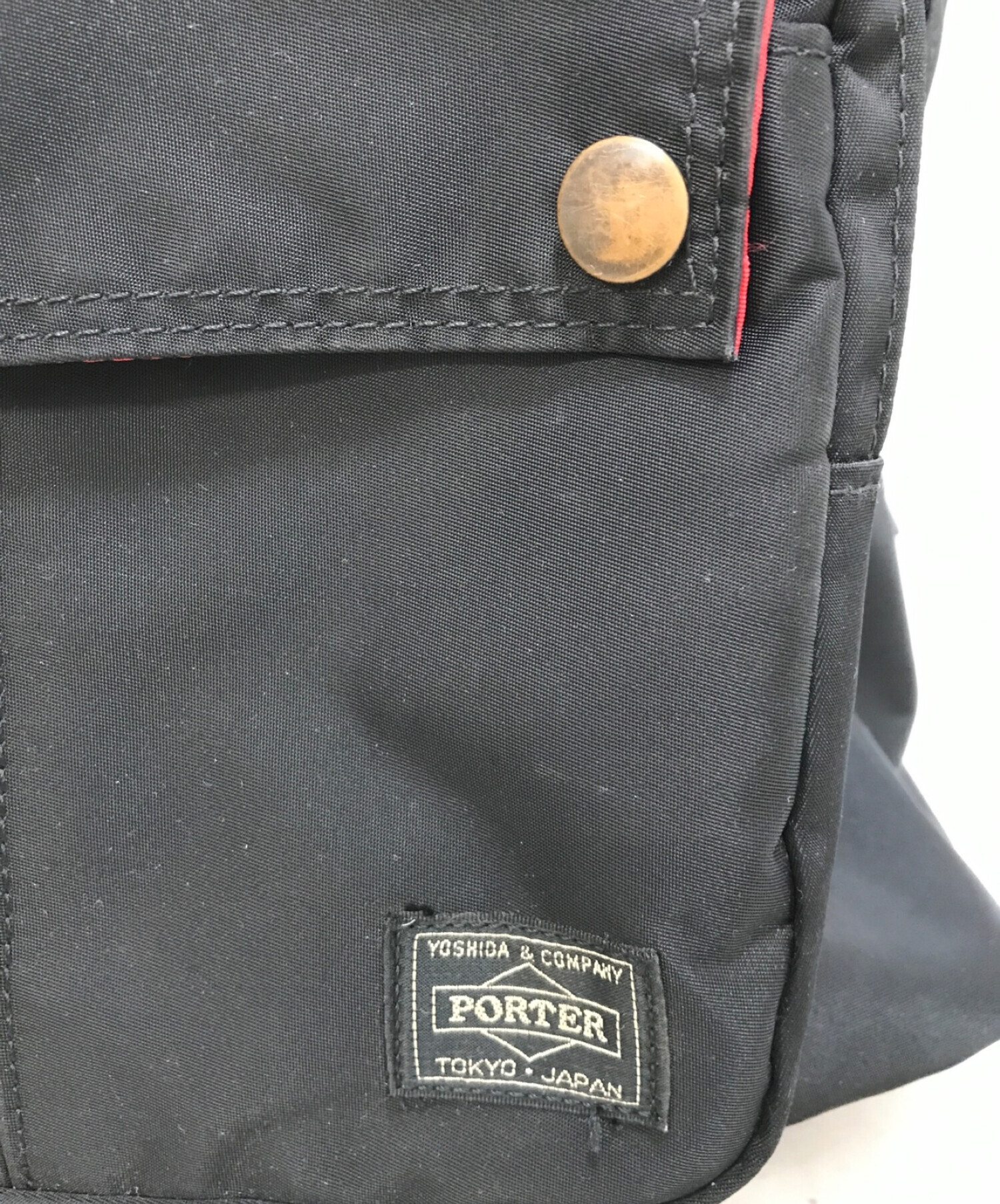 中古・古着通販】PORTER (ポーター) エルファインデイパック ブラック