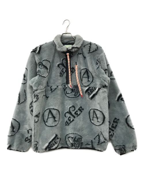 【中古・古着通販】ARIES (アリーズ) MONOGRAM HALF ZIP