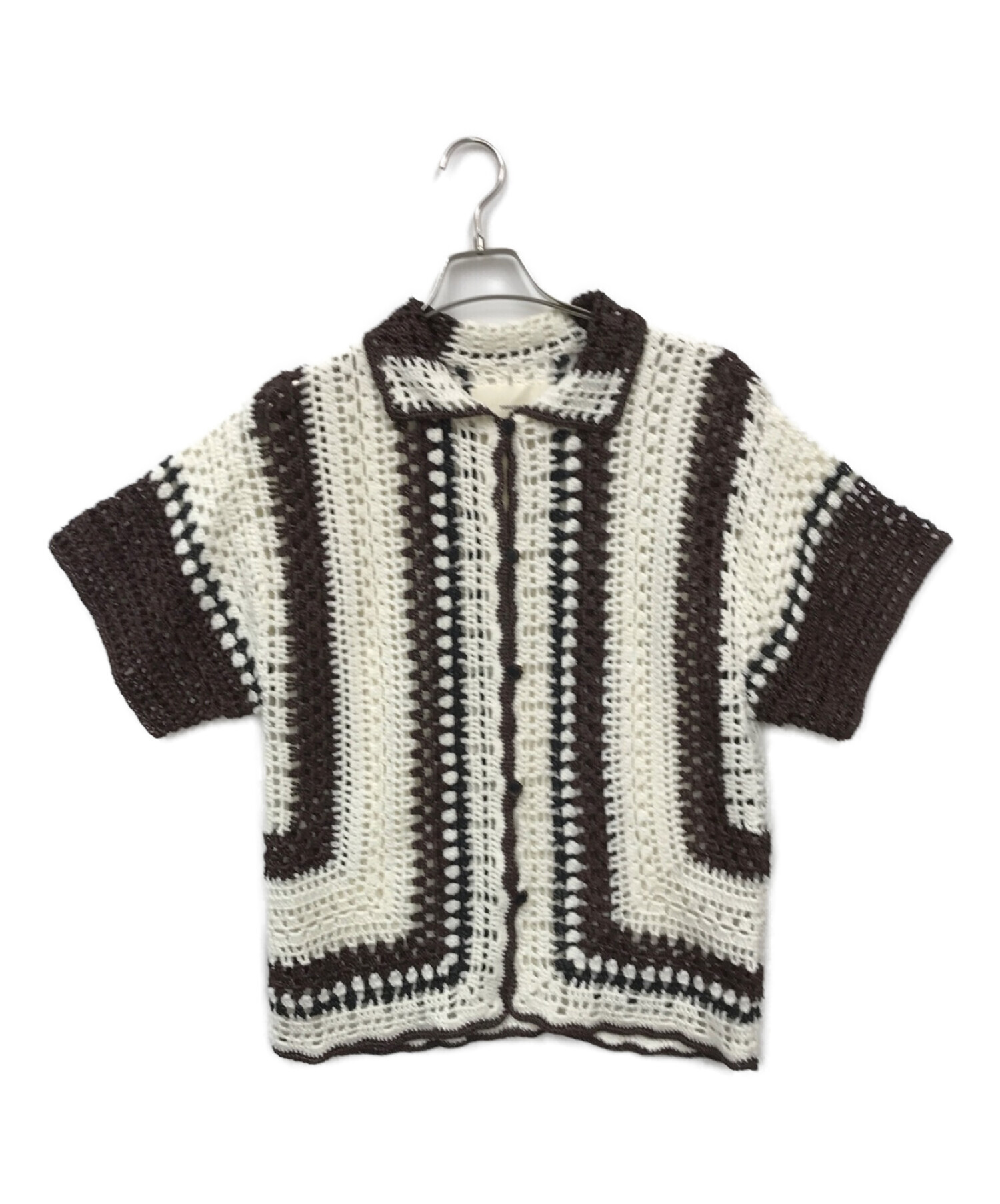 TODAYFUL (トゥデイフル) Crochet Over Shirts（クロッシェオーバーシャツ） ブラウン サイズ:F