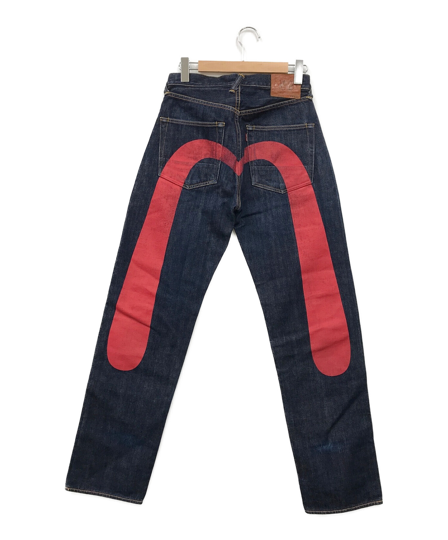 Evisu Jeans (エヴィスジーンズ) 2001ペイントデニムパンツ インディゴ サイズ:29×35