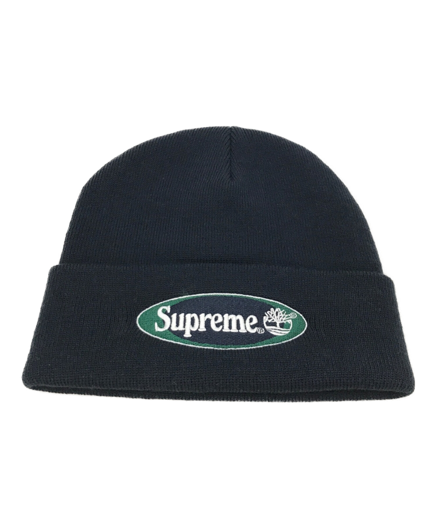 SUPREME (シュプリーム) Timberland (ティンバーランド) ニット帽 ネイビー