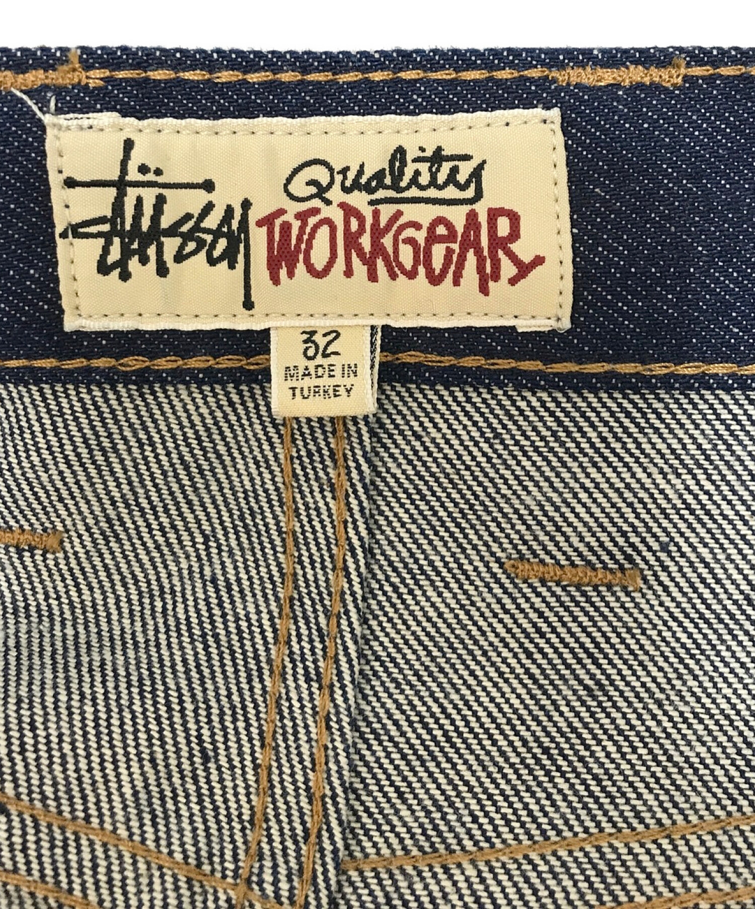 中古・古着通販】stussy (ステューシー) Denim Double Knee Pant