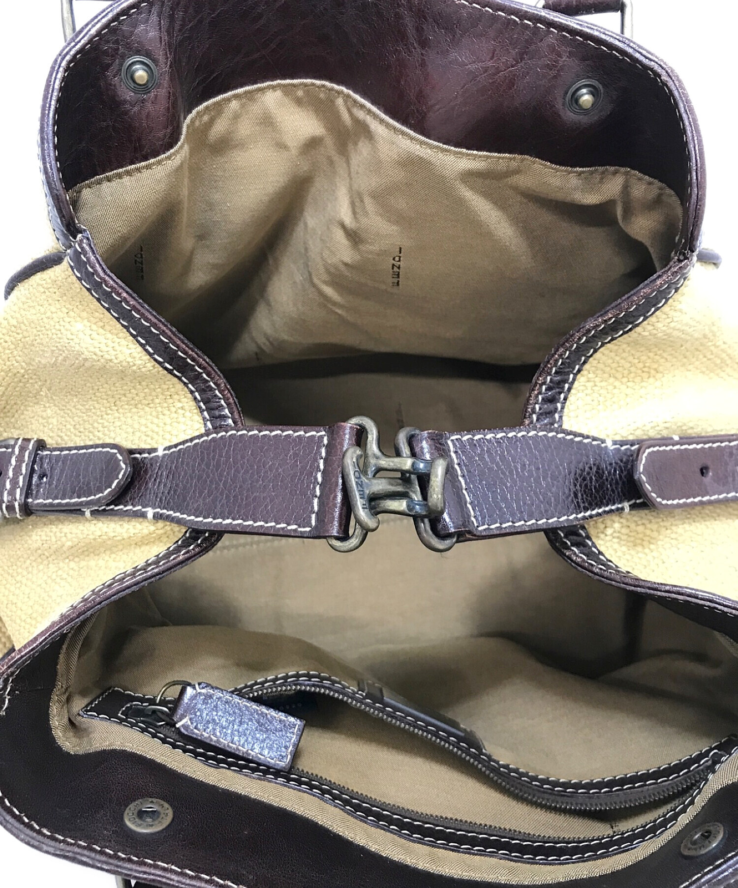 中古・古着通販】FENDI (フェンディ) ハンドバッグ ベージュ｜ブランド