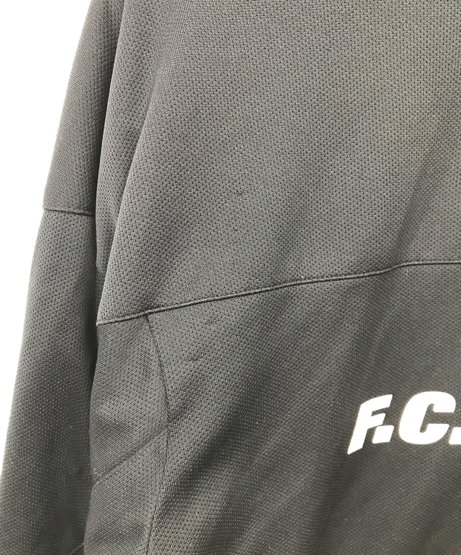 F.C.R.B. (エフシーアールビー) BIG LOGO REVERSIBLE PDK JACKET（ビッグロゴ リバーシブル PDK ジャケット）  ブラック サイズ:M