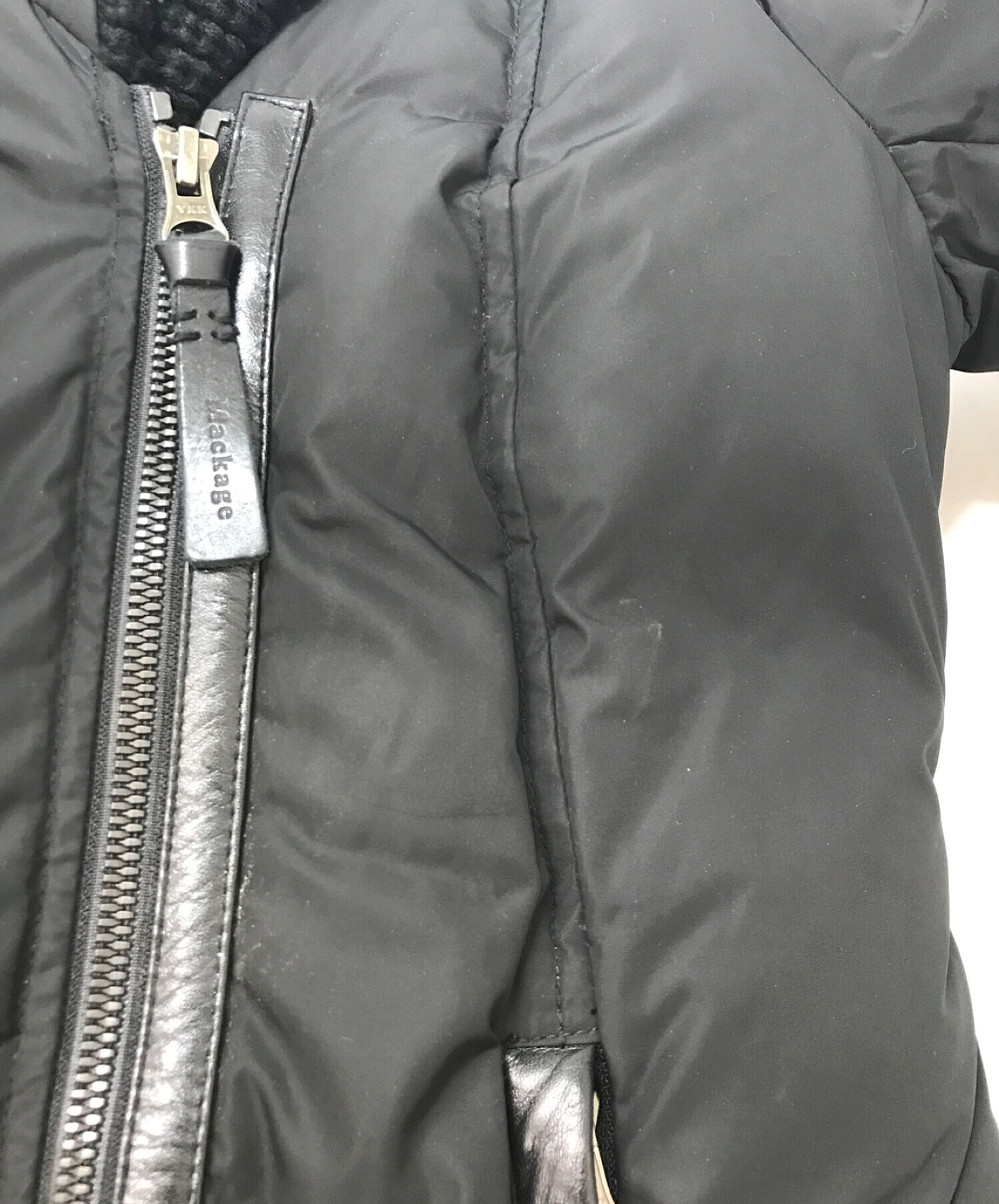 中古・古着通販】mackage (マッカージュ) ダウンコート ブラック