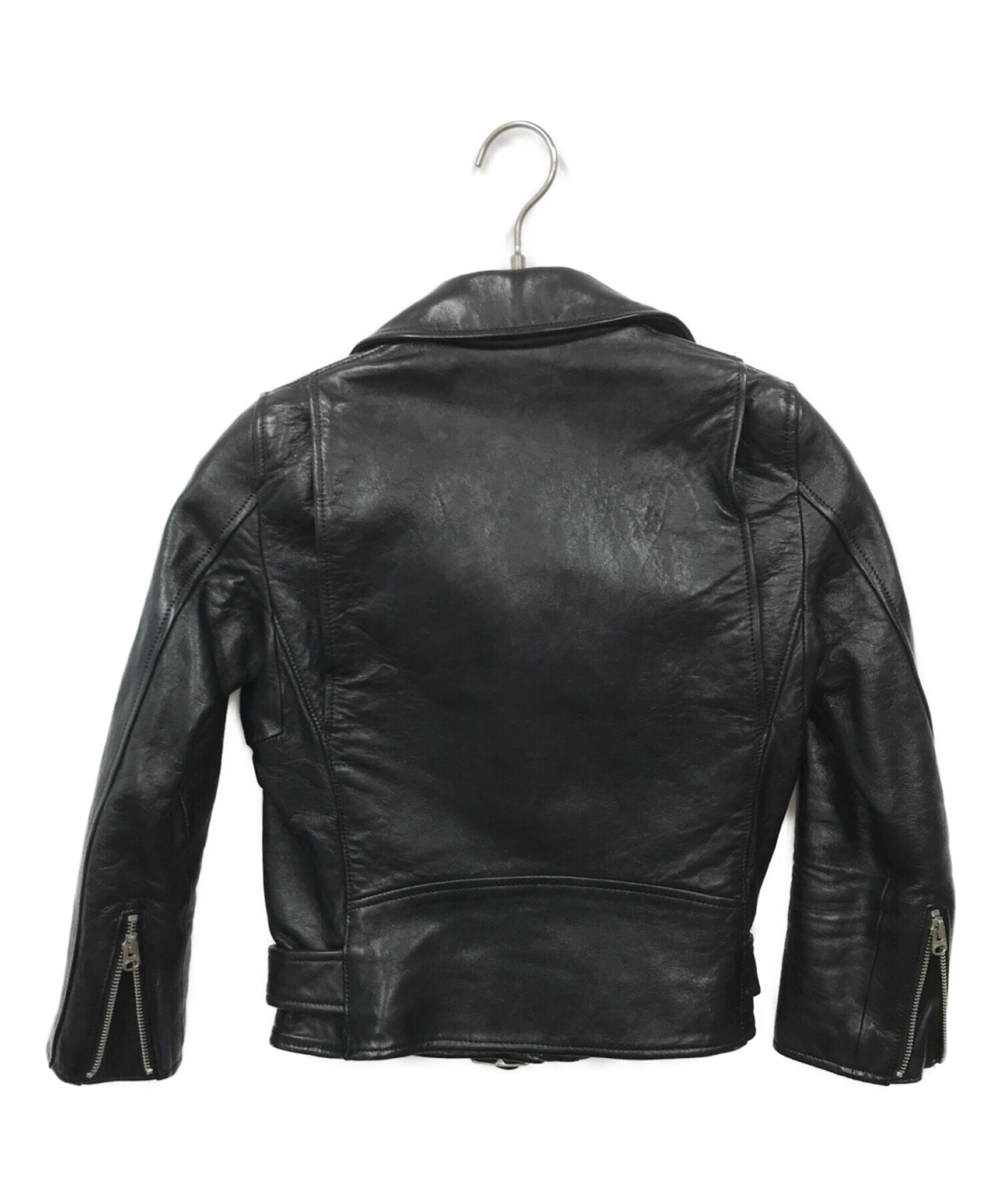 beautiful people (ビューティフルピープル) vintage leather riders  jacket（ビンテージレザーライダースジャケット） ブラック サイズ:130