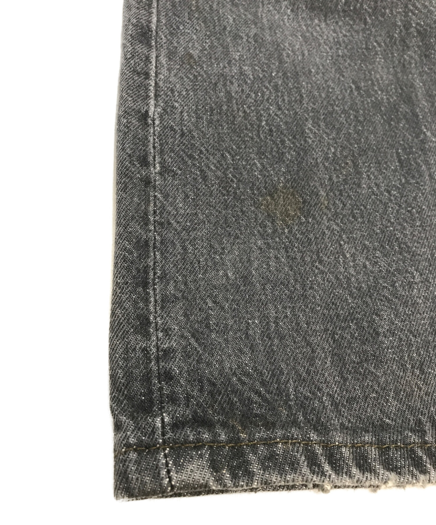 中古・古着通販】LEVI'S (リーバイス) 501デニムパンツ ブラック