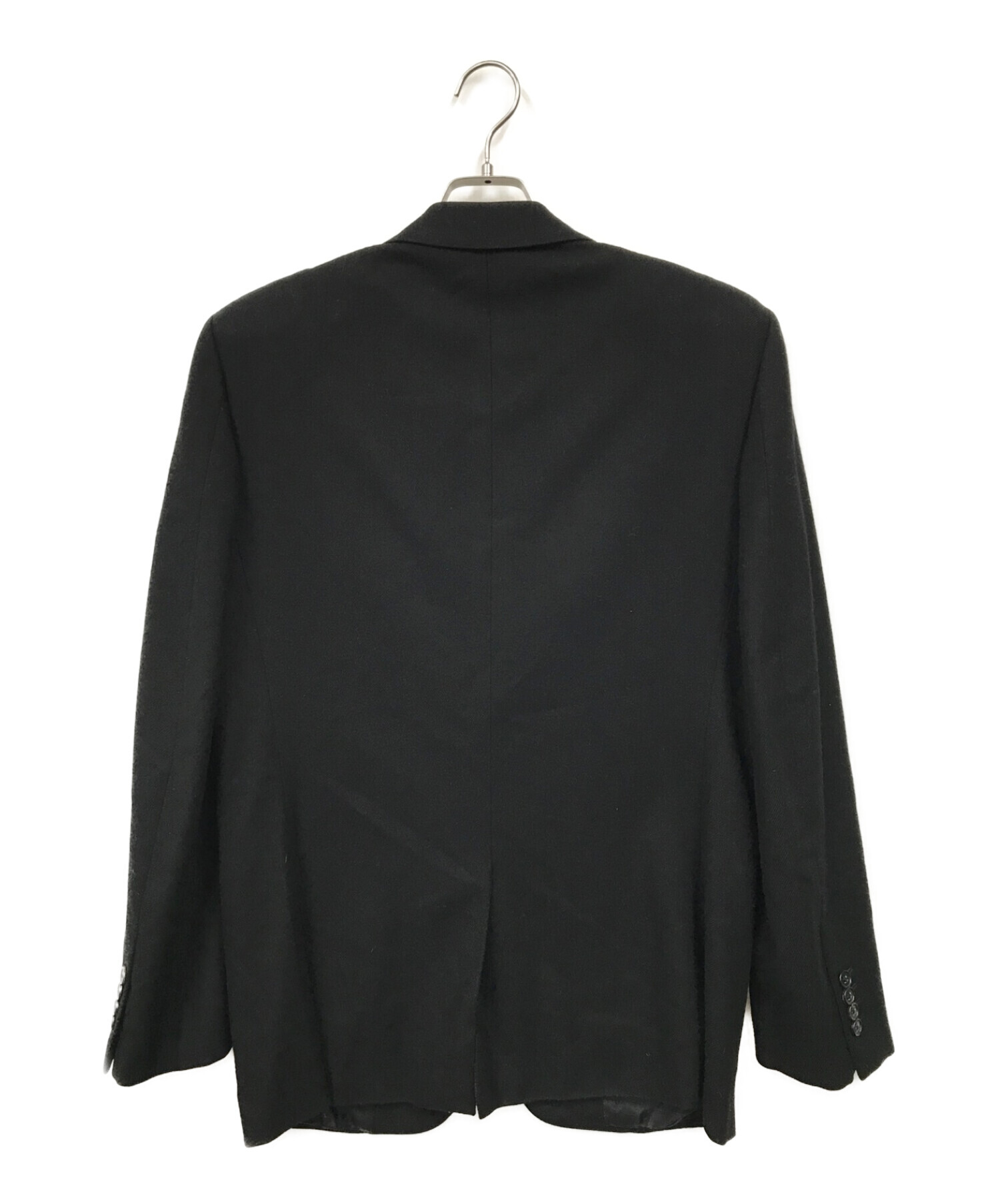 HERMES (エルメス) テーラードジャケット ブラック サイズ:48
