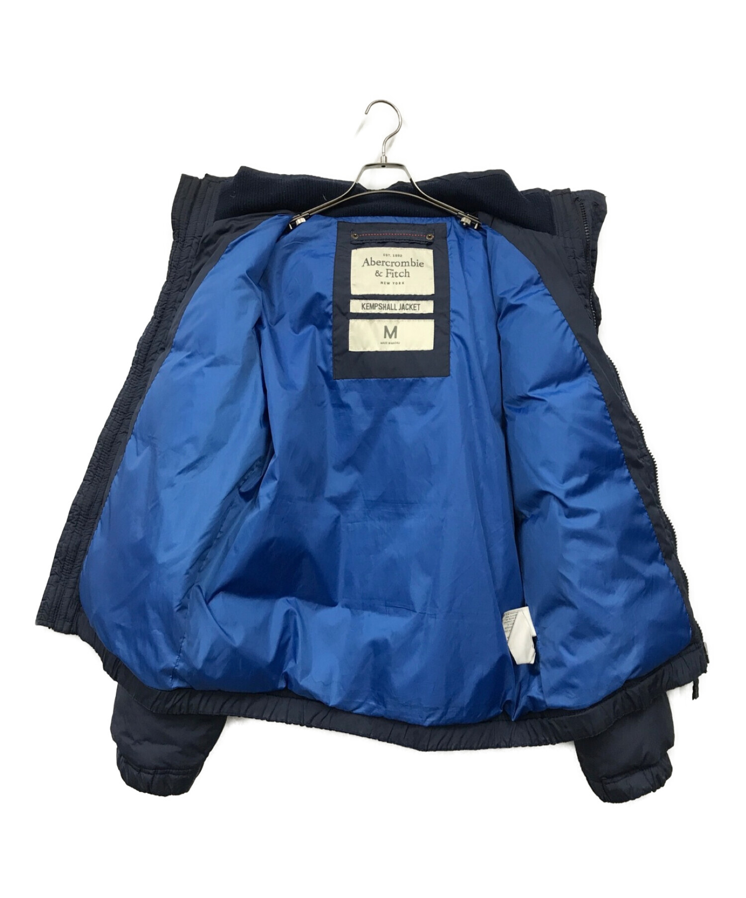 中古・古着通販】Abercrombie & Fitch (アバクロンビー アンド フィッチ) ダウンコート ネイビー サイズ:M｜ブランド・古着通販  トレファク公式【TREFAC FASHION】スマホサイト