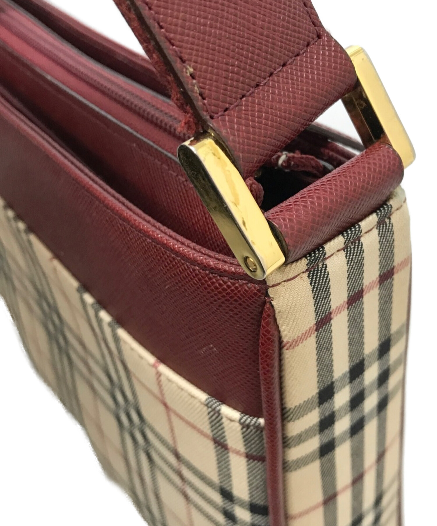 中古・古着通販】BURBERRY (バーバリー) ノヴァチェックショルダー