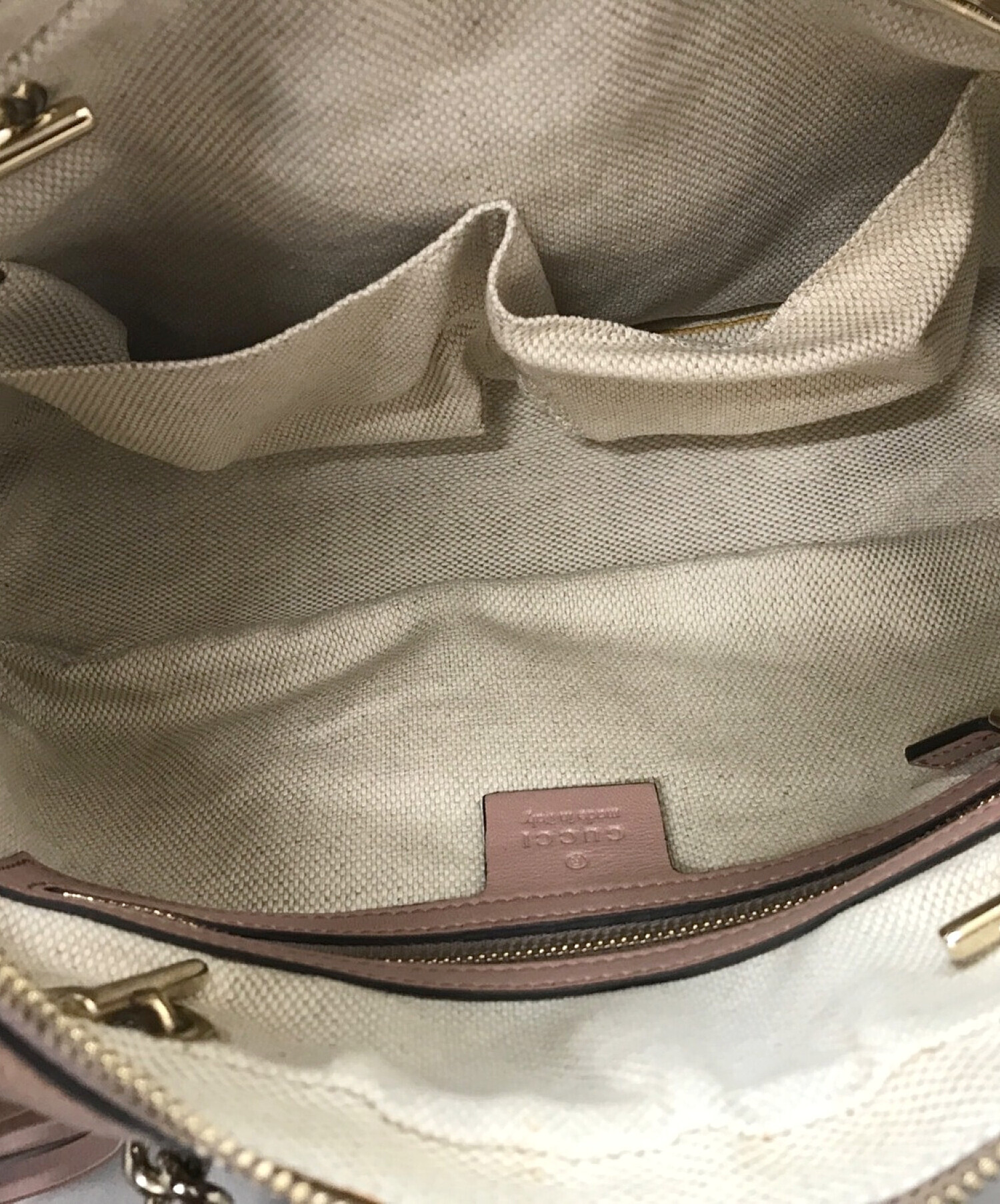 中古・古着通販】GUCCI (グッチ) ソーホーチェーンショルダーバッグ