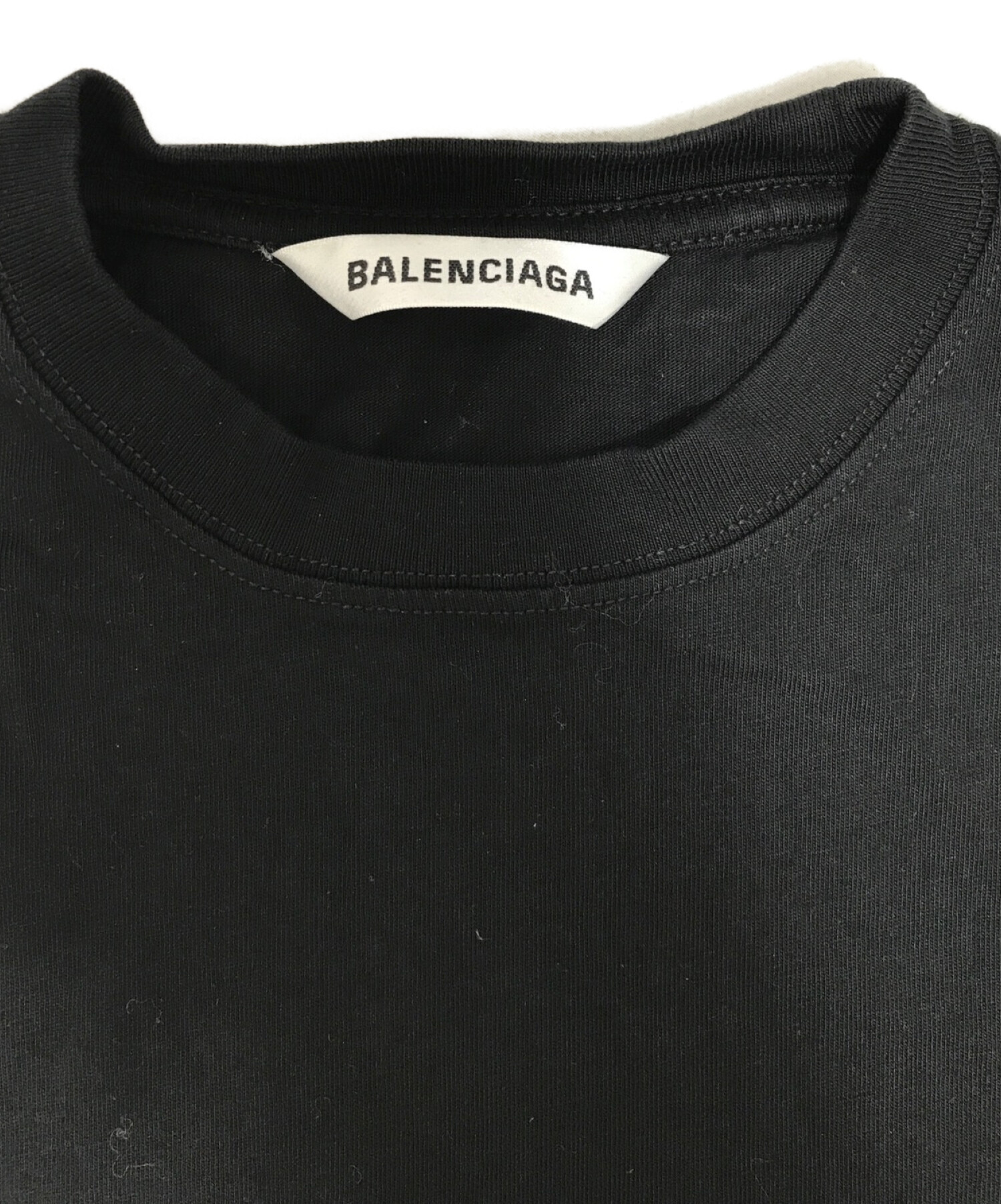 中古・古着通販】BALENCIAGA (バレンシアガ) ワンポイントロゴTシャツ