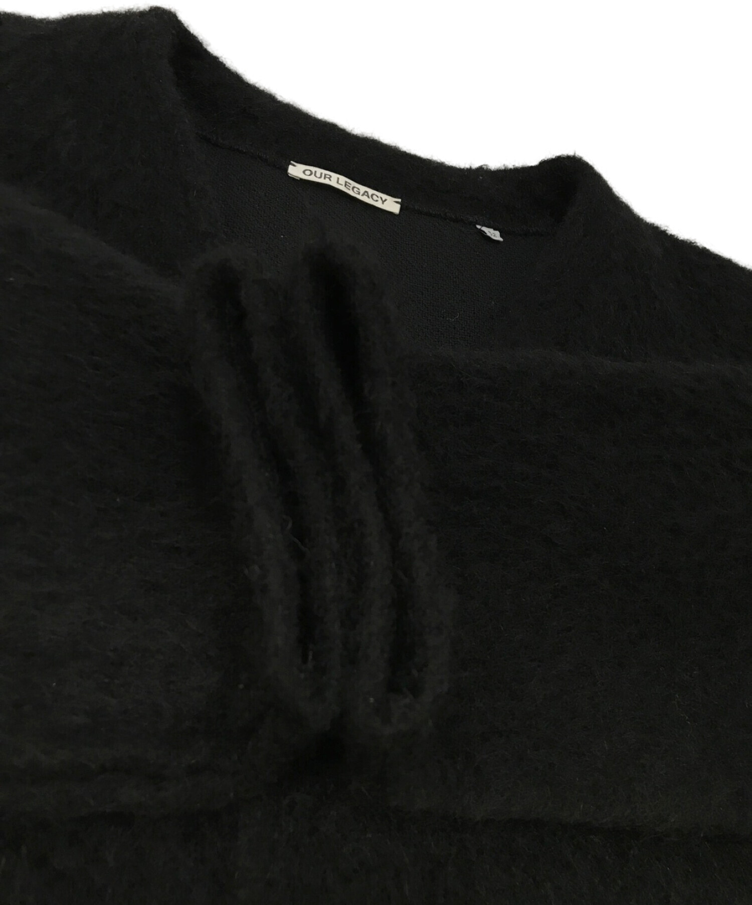 中古・古着通販】OUR LEGACY (アワーレガシー) CARDIGAN BLACK MOHAIR