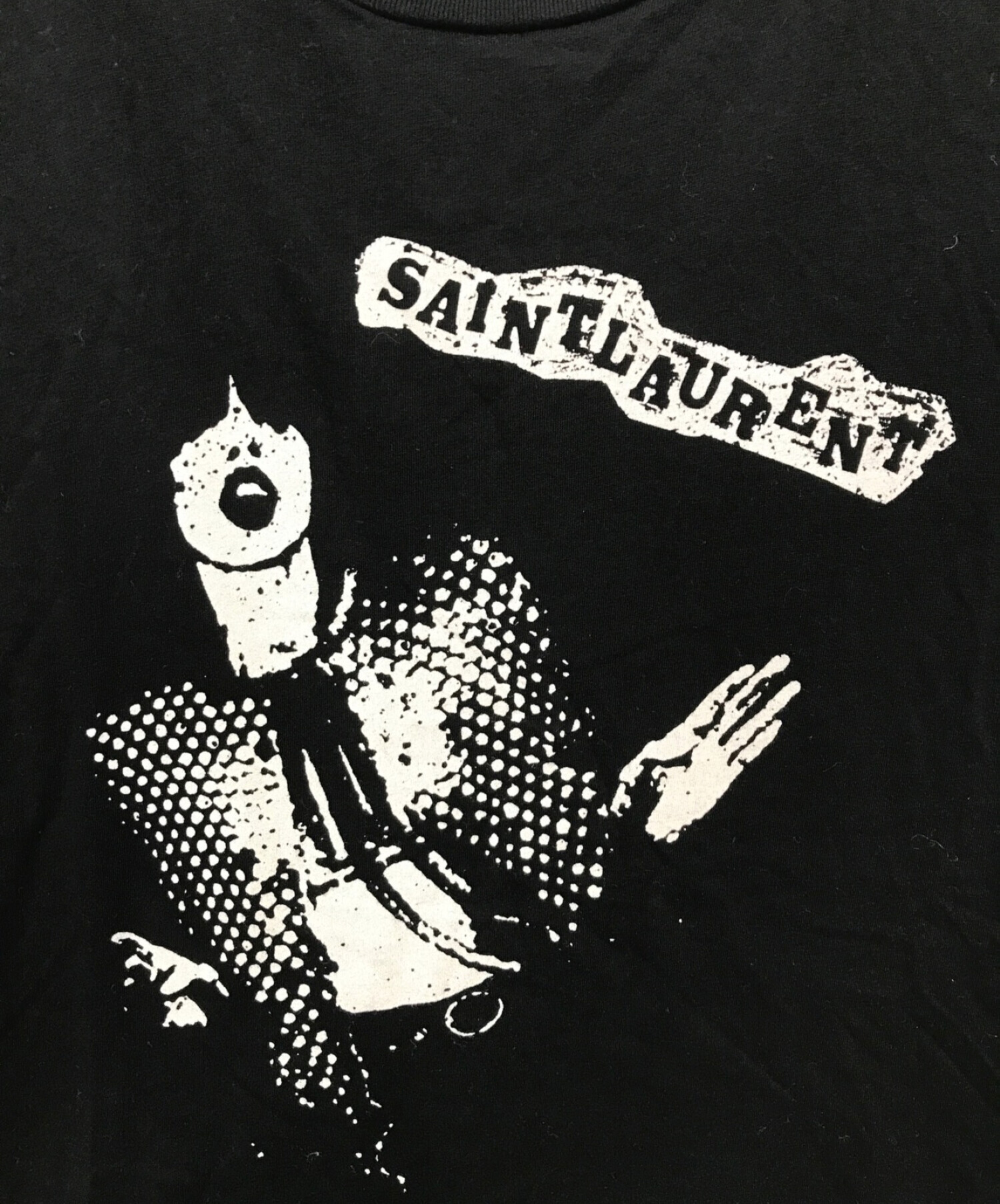 中古・古着通販】Saint Laurent Paris (サンローランパリ) Tシャツ ...