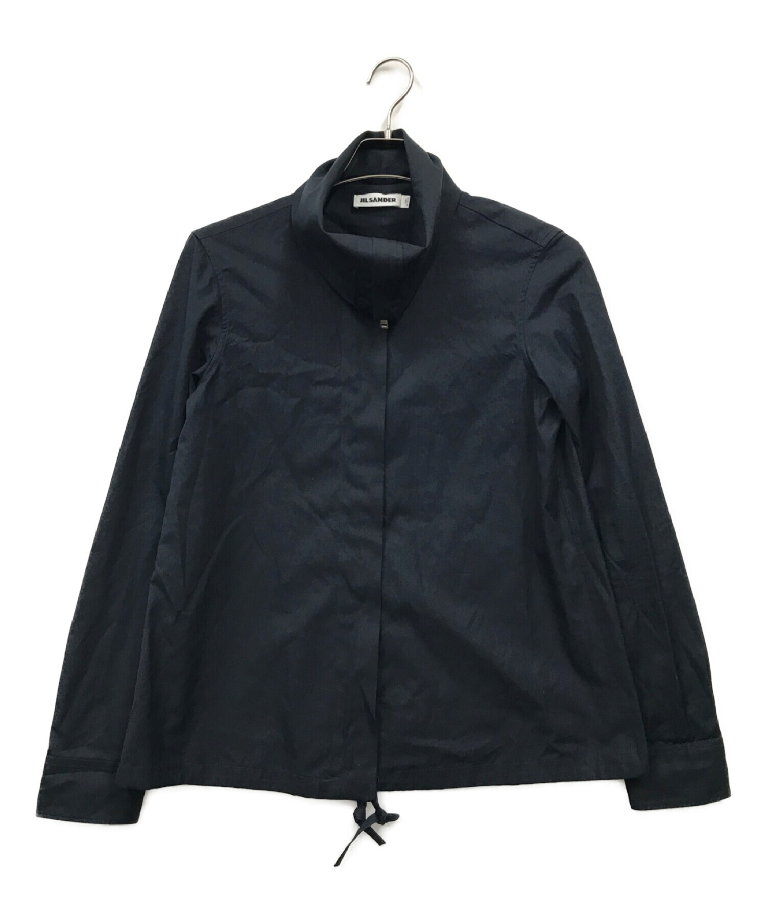 中古・古着通販】JIL SANDER (ジルサンダー) タイプライタージップアップジャケット ネイビー サイズ:38｜ブランド・古着通販  トレファク公式【TREFAC FASHION】スマホサイト