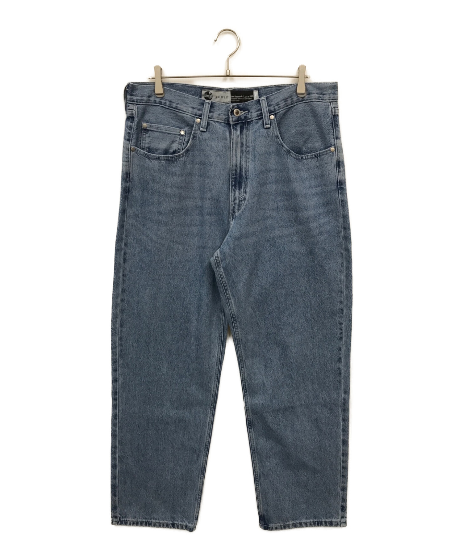 最安値 Levis リーバイス シルバータブ LOOSE ブラックデニム W34 L30