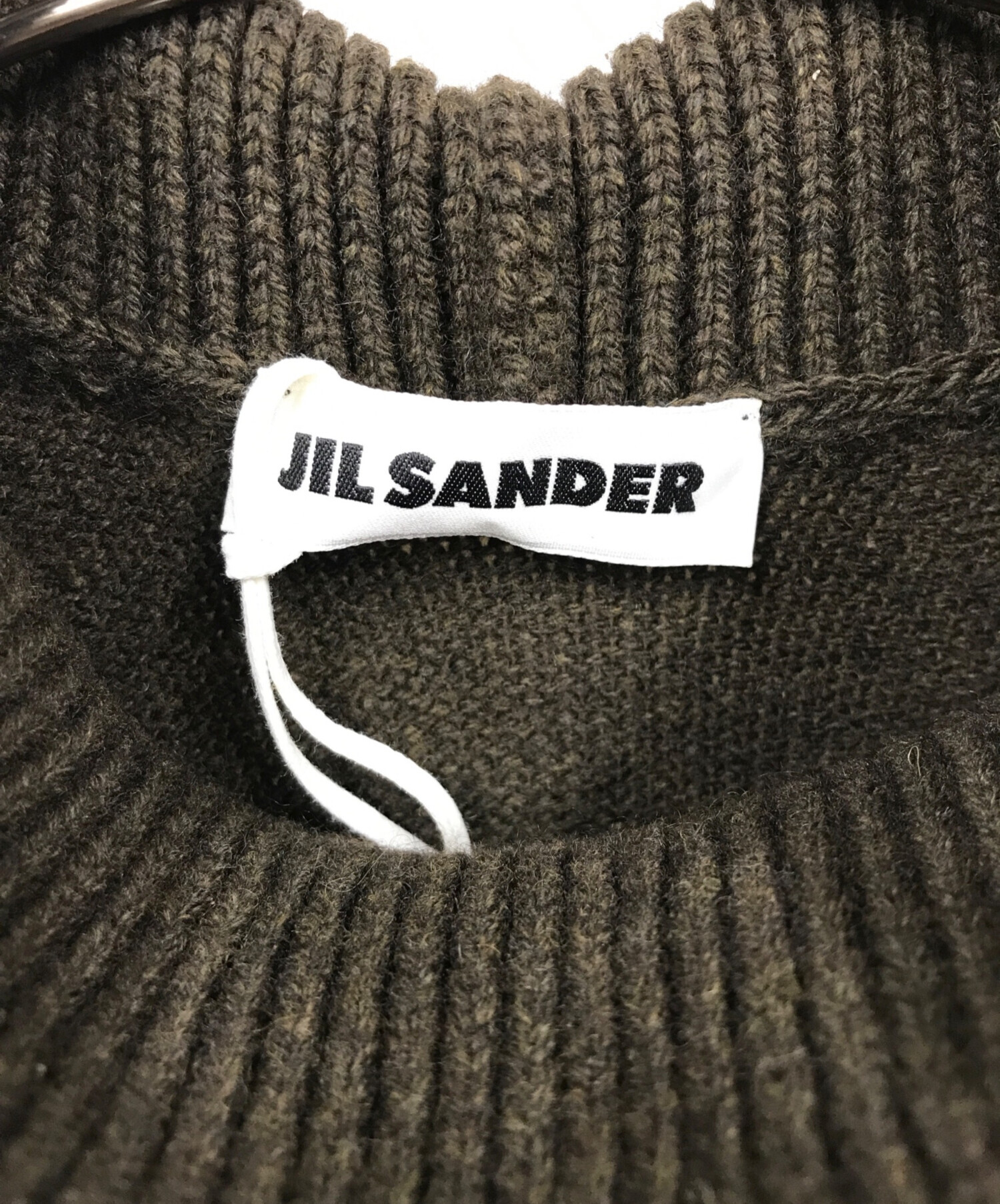 中古・古着通販】JIL SANDER (ジルサンダー) タートルネックニット オリーブ サイズ:36 未使用品｜ブランド・古着通販  トレファク公式【TREFAC FASHION】スマホサイト