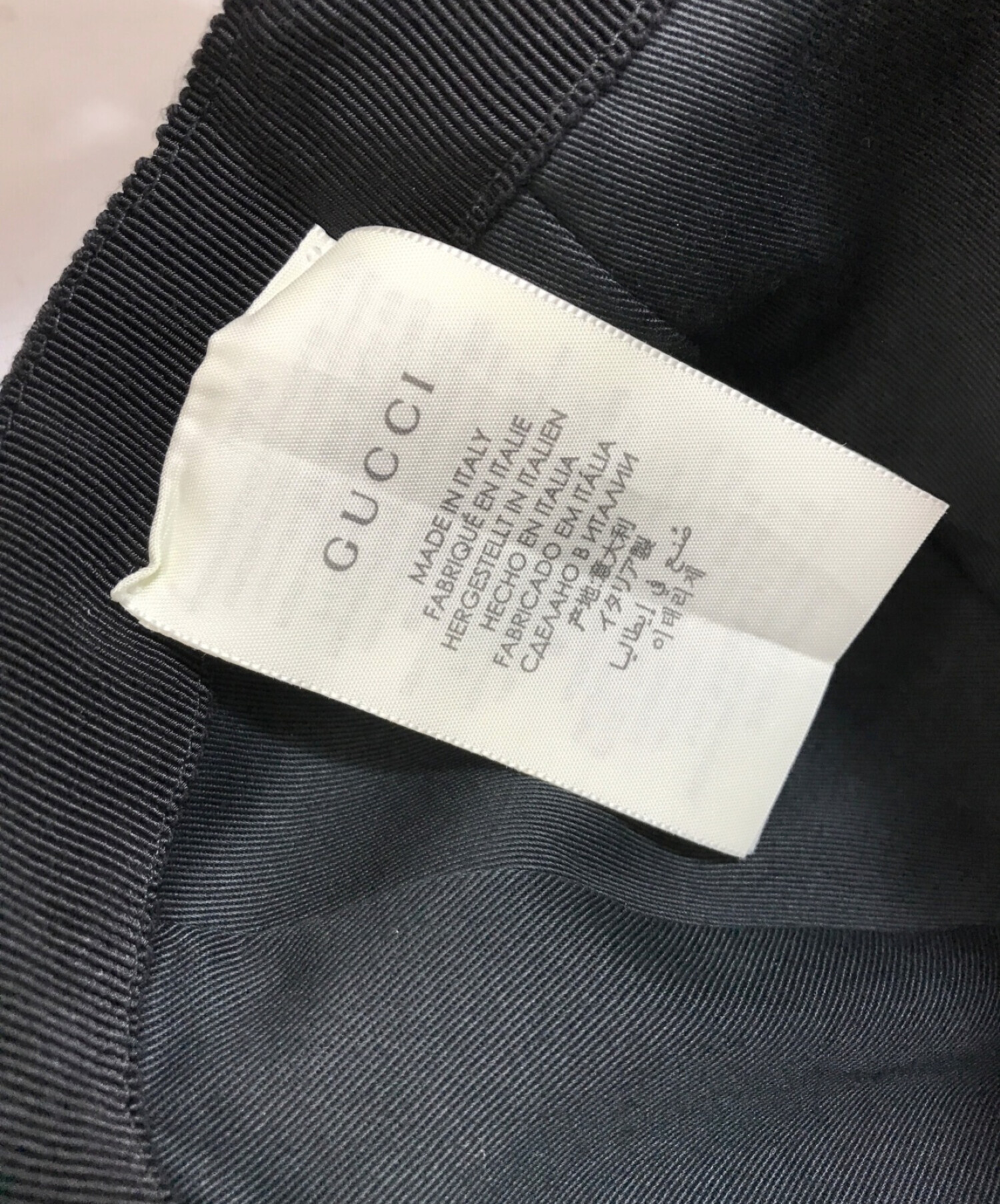 中古・古着通販】GUCCI (グッチ) GGキャンバスベースボールキャップ