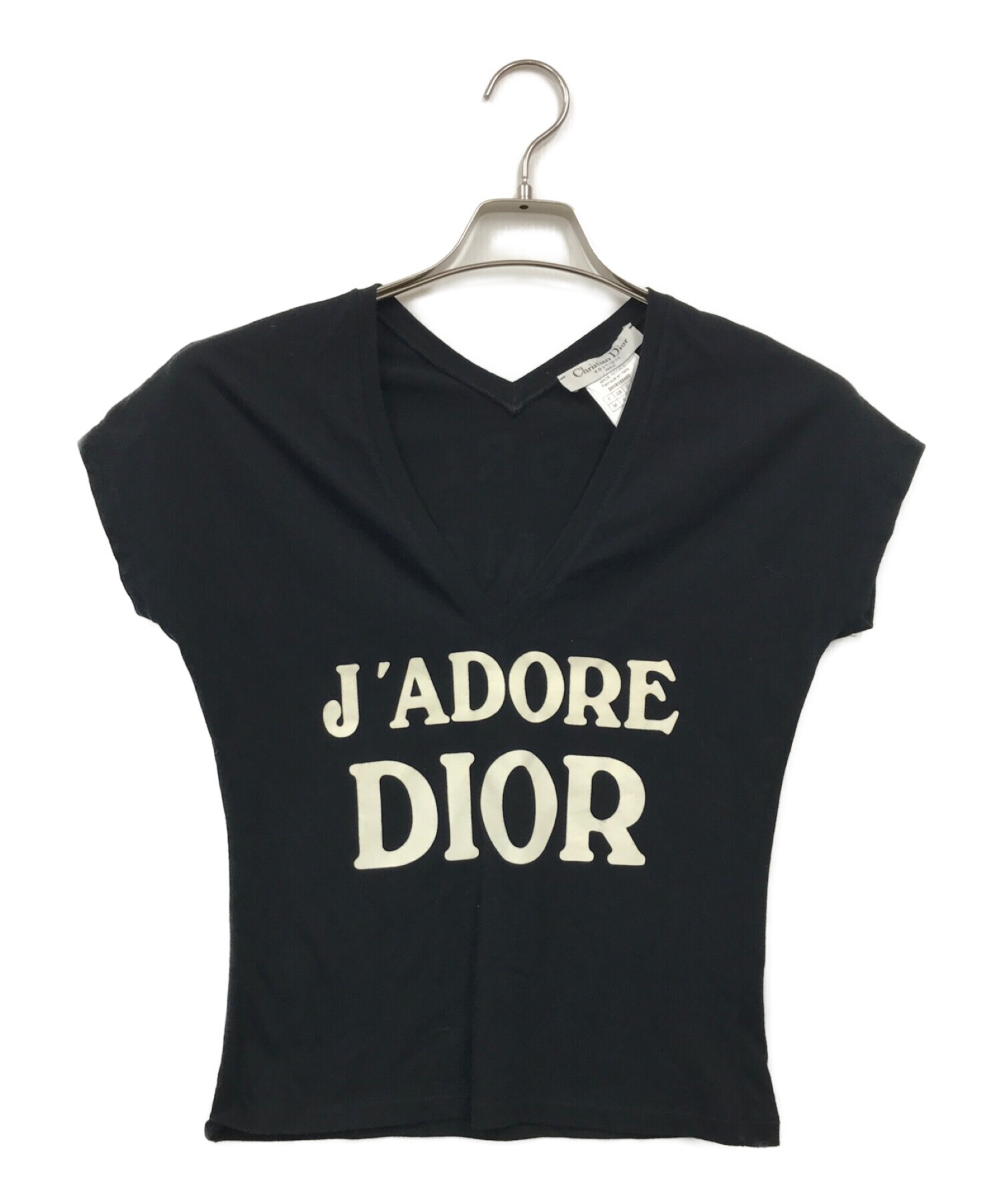 Dior クリスチャンディオール　レディース　半袖　Ｔシャツ ジャドールブラック配送