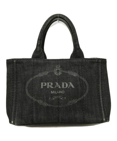 【中古・古着通販】PRADA (プラダ) カナパ ブラック｜ブランド・古着通販 トレファク公式【TREFAC FASHION】スマホサイト