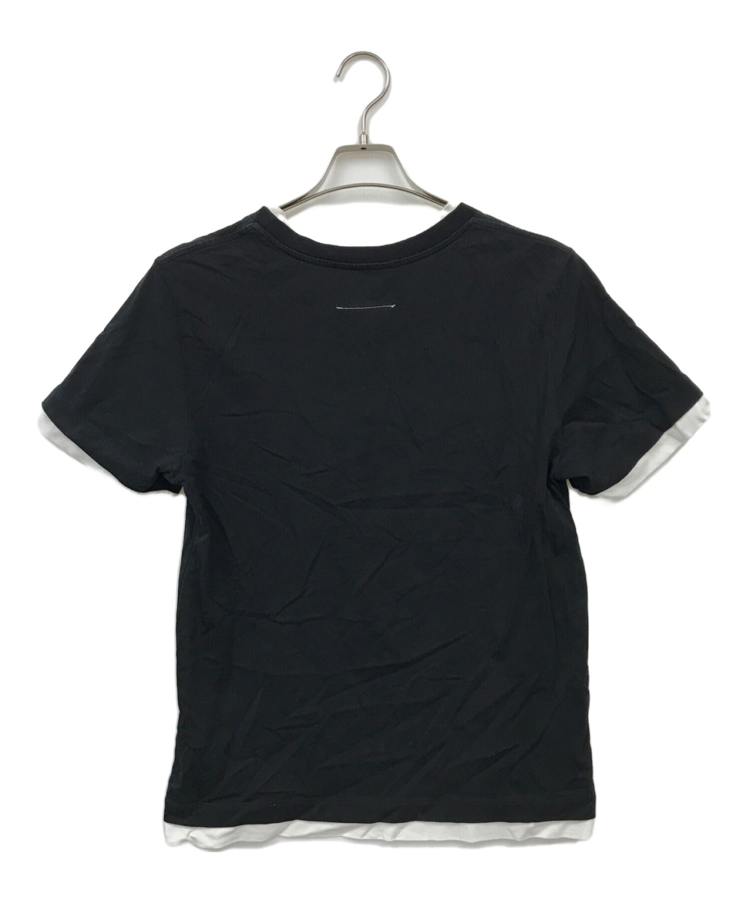 MM6 Maison Margiela (エムエムシックス メゾンマルジェラ) Tシャツ ブラック サイズ:S