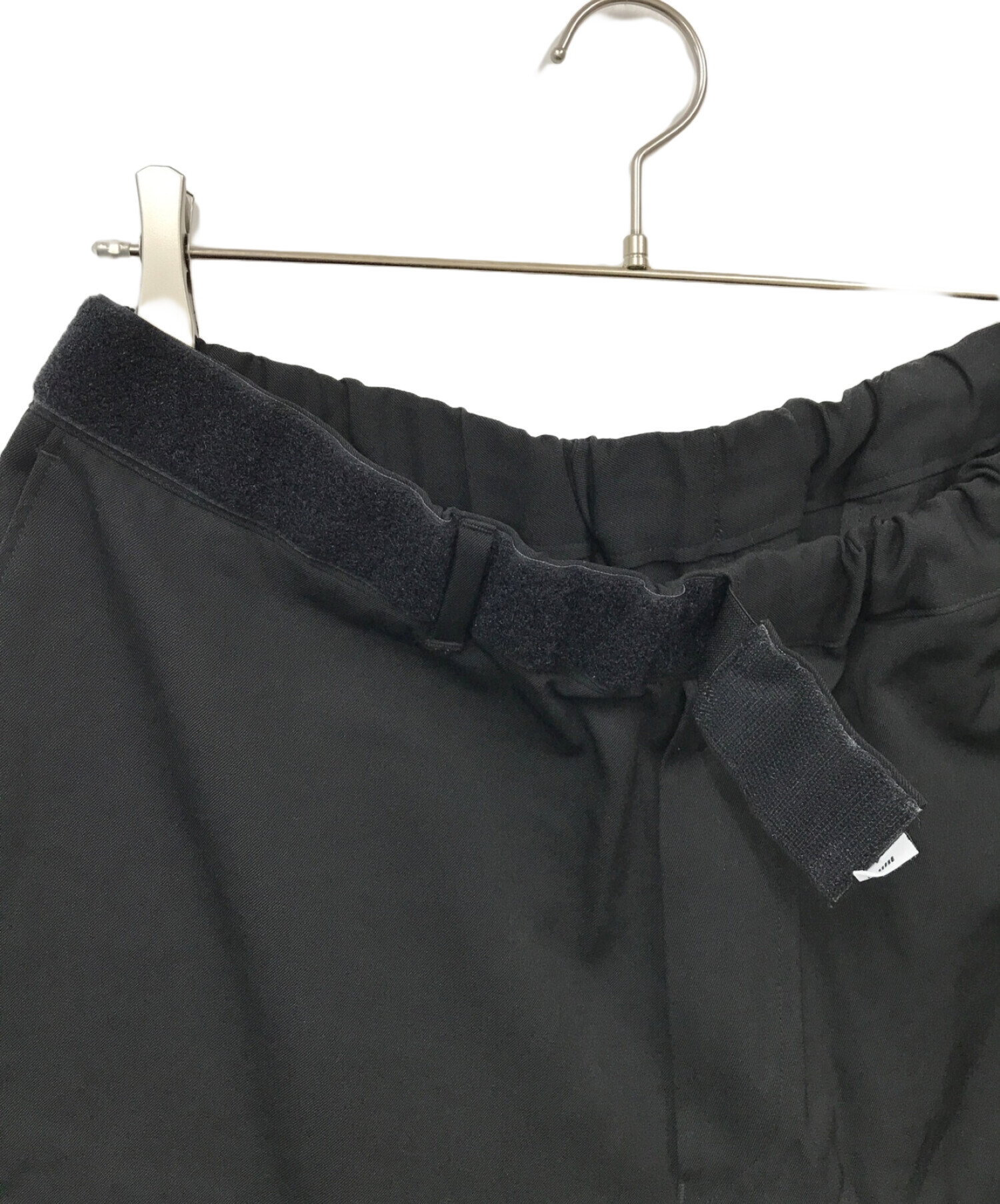 中古・古着通販】Graphpaper (グラフペーパー) SELVAGE WOOL COOK PANTS（セルビッジウール コックパンツ） ブラック  サイズ:F｜ブランド・古着通販 トレファク公式【TREFAC FASHION】スマホサイト