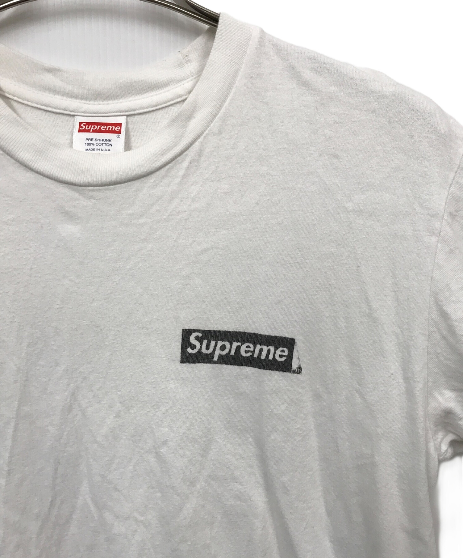 中古・古着通販】SUPREME (シュプリーム) No More Shit Tee ホワイト サイズ:M｜ブランド・古着通販  トレファク公式【TREFAC FASHION】スマホサイト