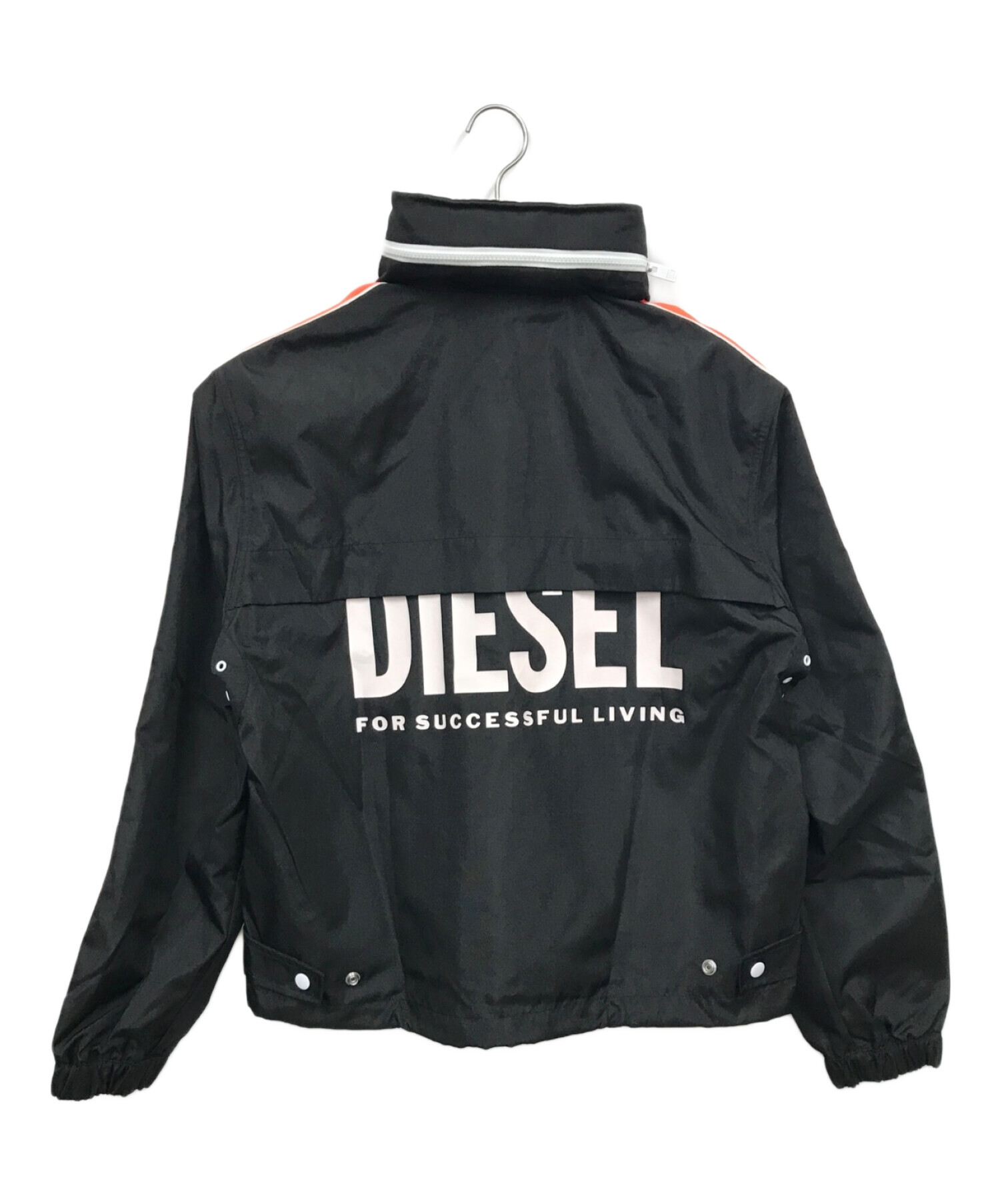 DIESEL (ディーゼル) フーデッドジャケット ブラック サイズ:M 未使用品