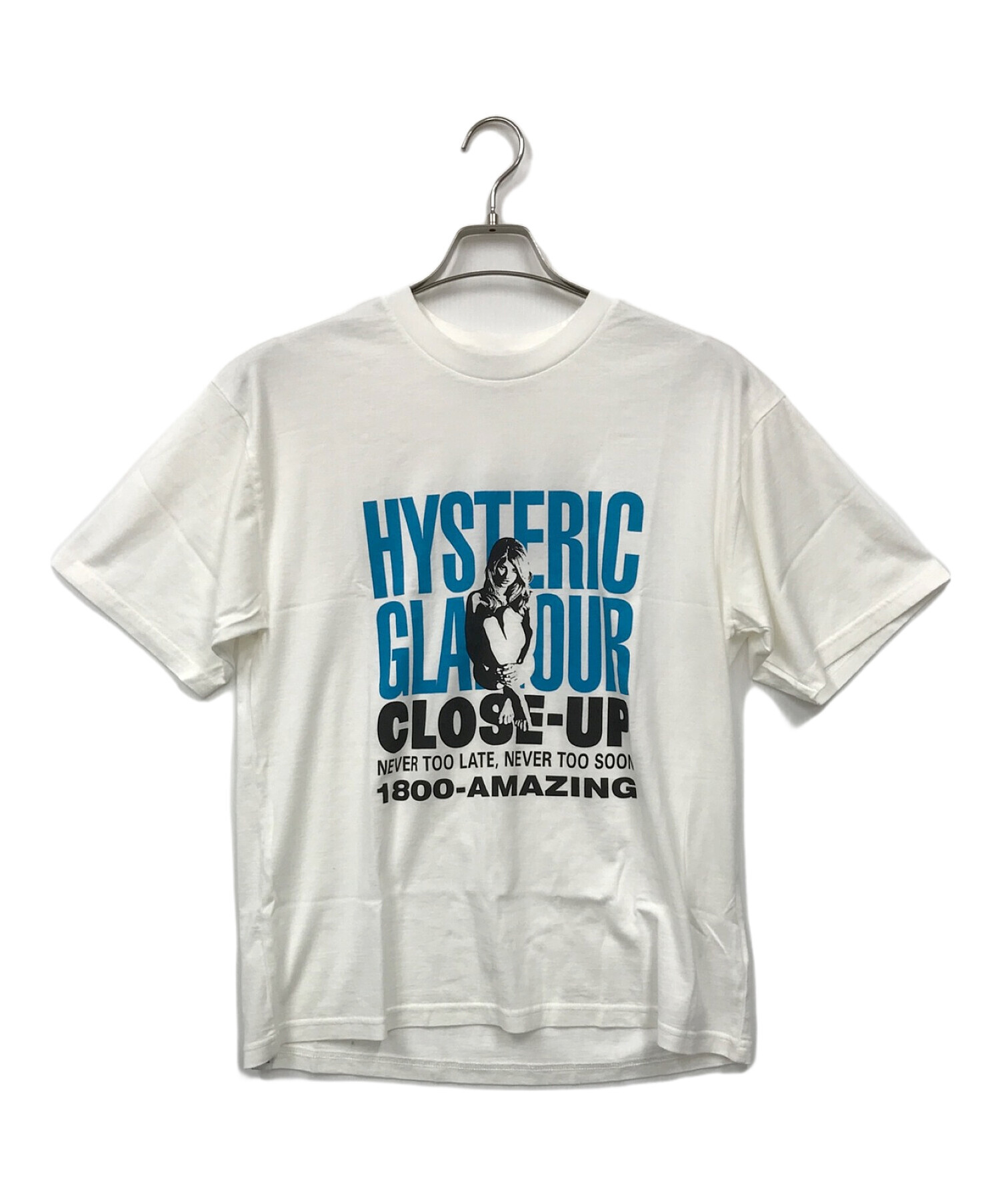 中古・古着通販】Hysteric Glamour (ヒステリックグラマー) Tシャツ ホワイト サイズ:M 未使用品｜ブランド・古着通販  トレファク公式【TREFAC FASHION】スマホサイト