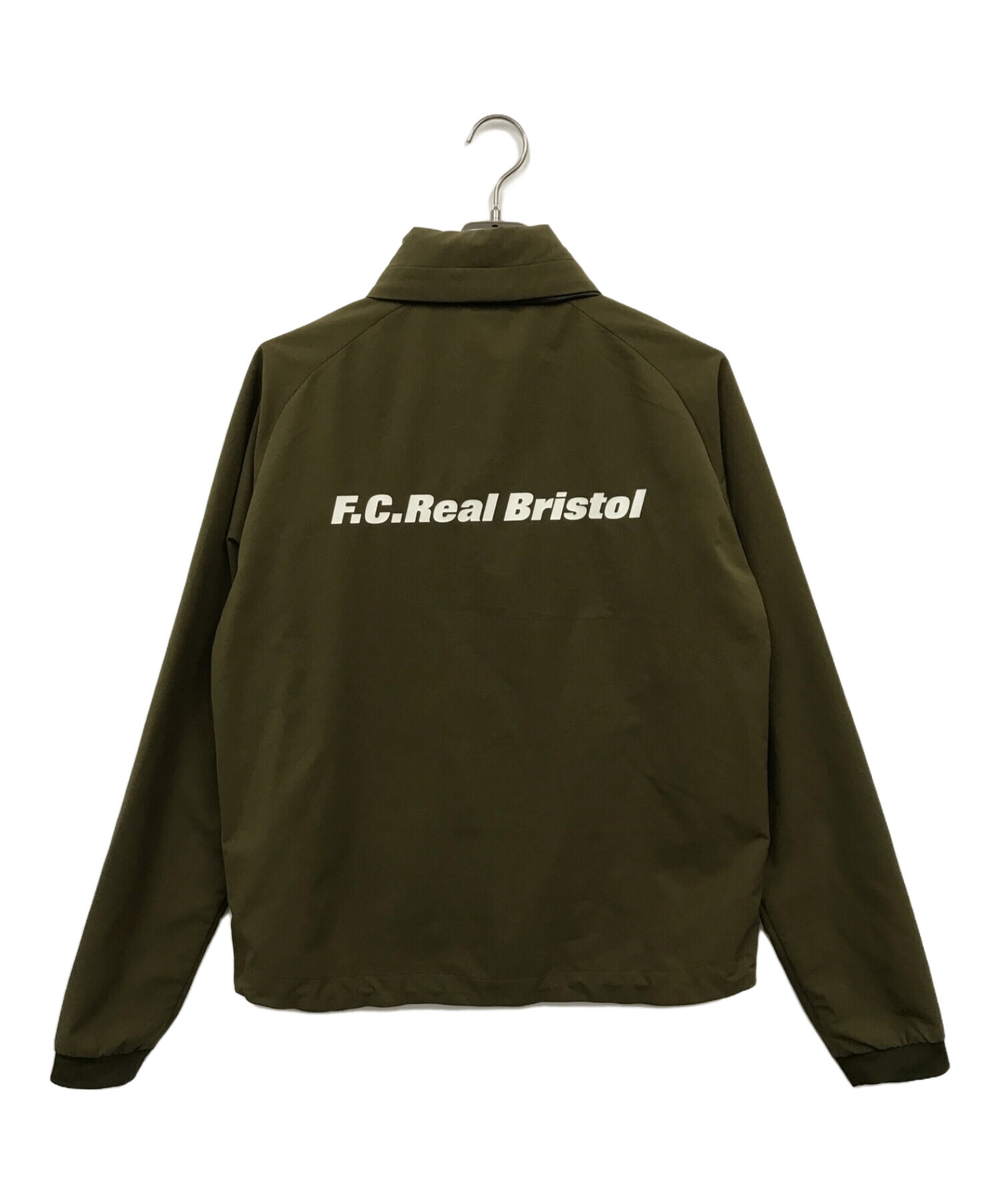 中古・古着通販】F.C.R.B. (エフシーアールビー) STRETCH LIGHT WEIGHT HOODED BLOUSON オリーブ  サイズ:M｜ブランド・古着通販 トレファク公式【TREFAC FASHION】スマホサイト