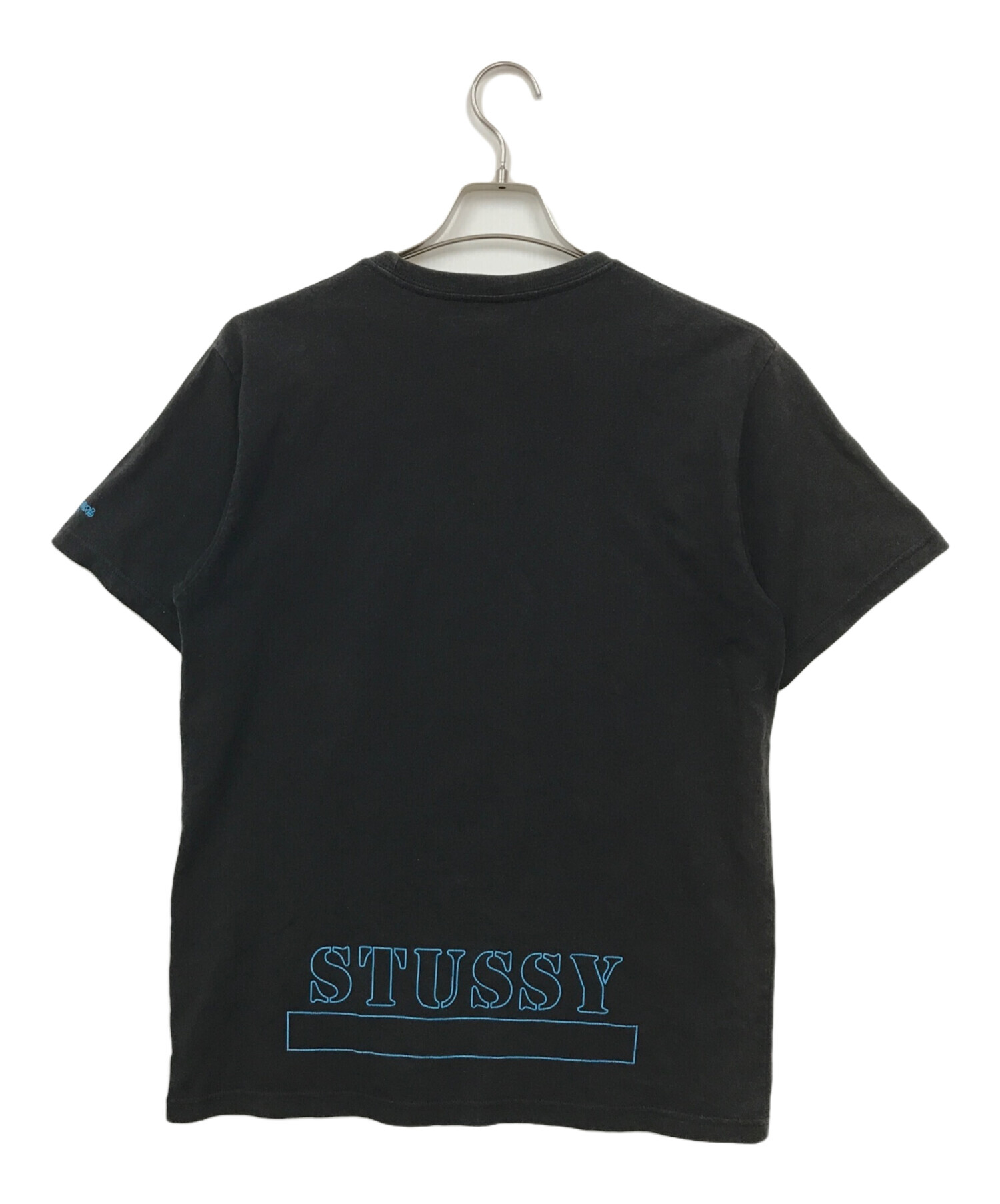 中古・古着通販】stussy (ステューシー) 迷彩SロゴTシャツ ブラック サイズ:M｜ブランド・古着通販 トレファク公式【TREFAC  FASHION】スマホサイト