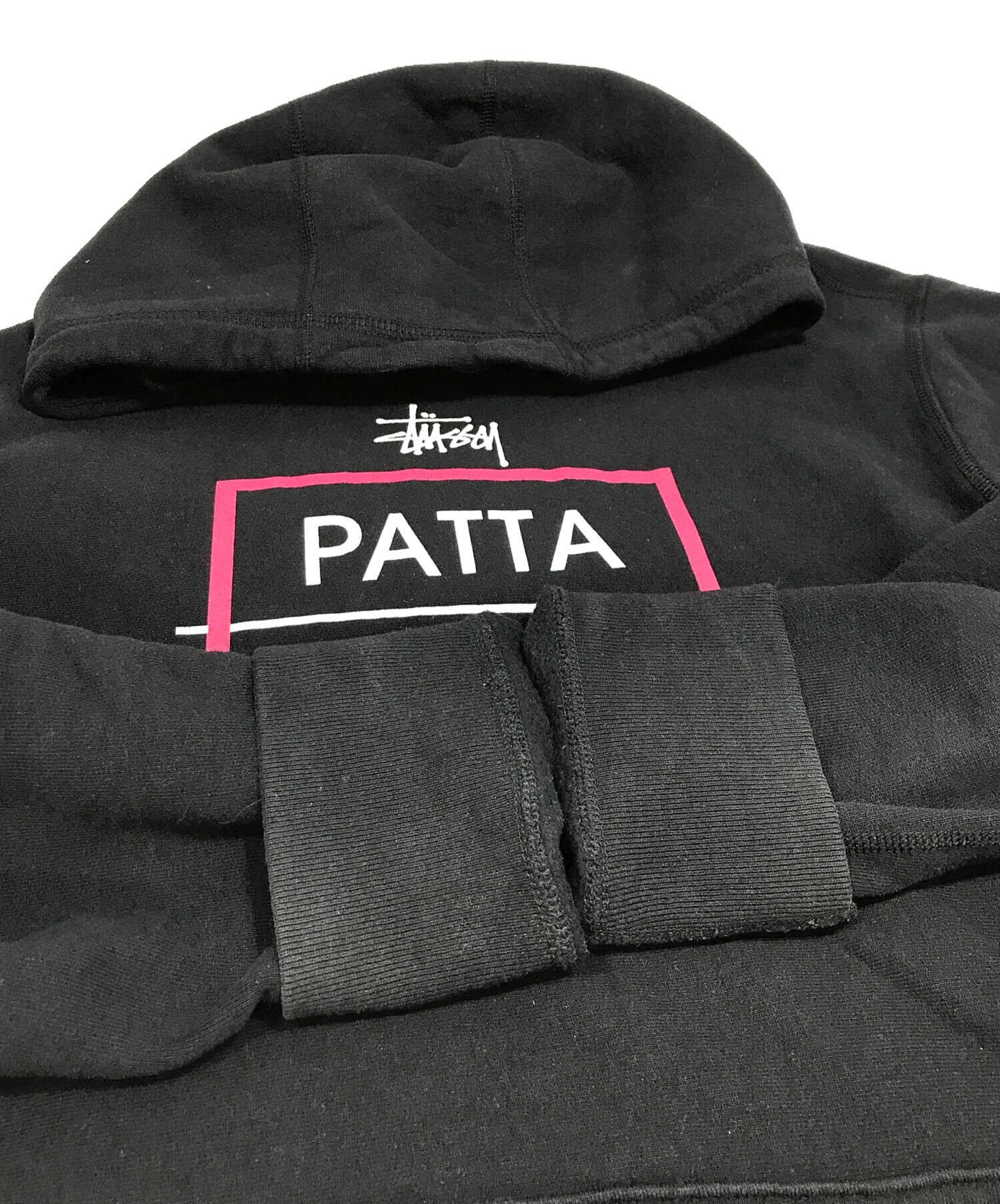 stussy (ステューシー) Patta (パタ) パーカー ブラック サイズ:Ｍ