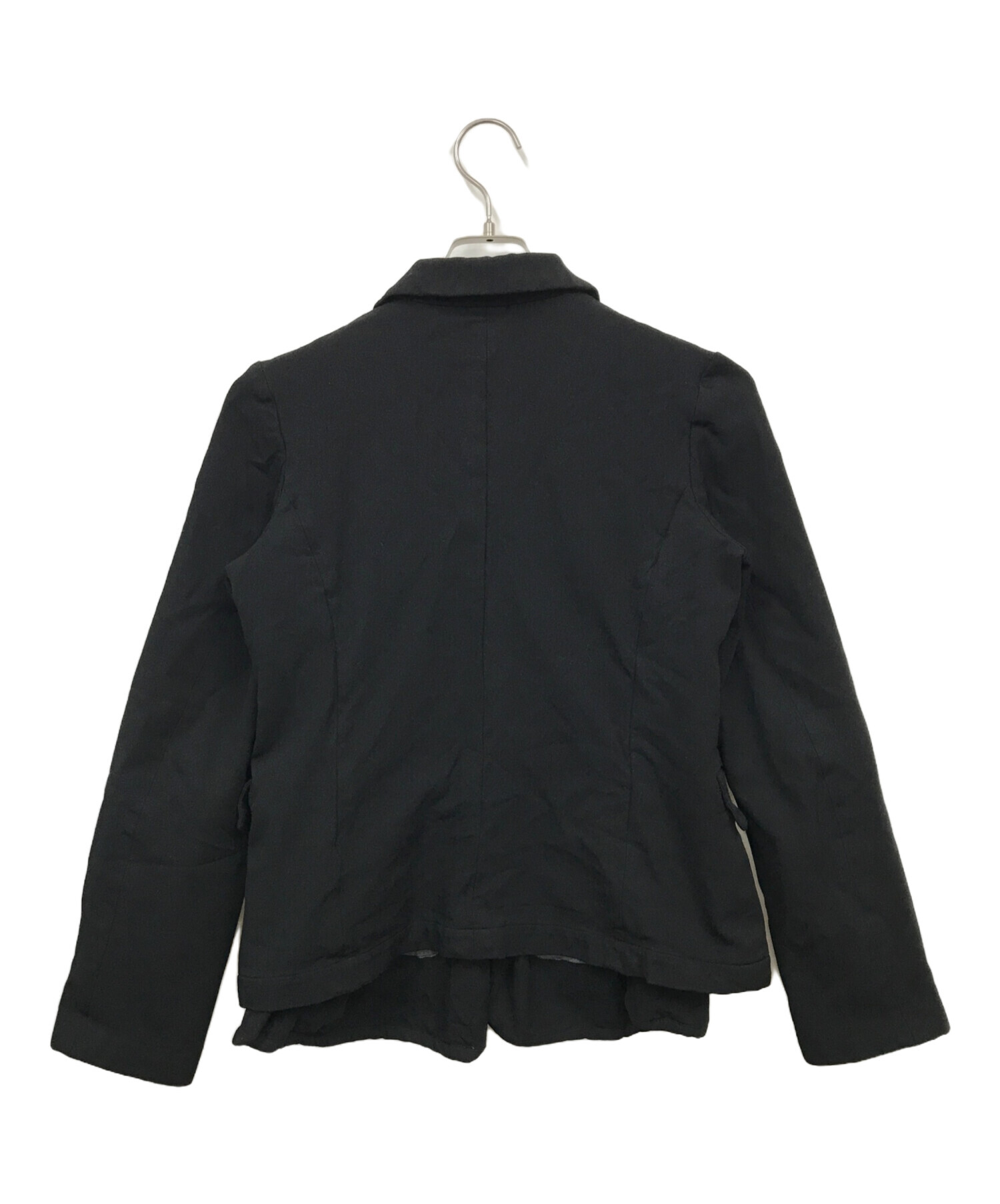 中古・古着通販】COMME des GARCONS COMME des GARCONS (コムデギャルソン コムデギャルソン) ジャケット ブラック  サイズ:Ｍ｜ブランド・古着通販 トレファク公式【TREFAC FASHION】スマホサイト