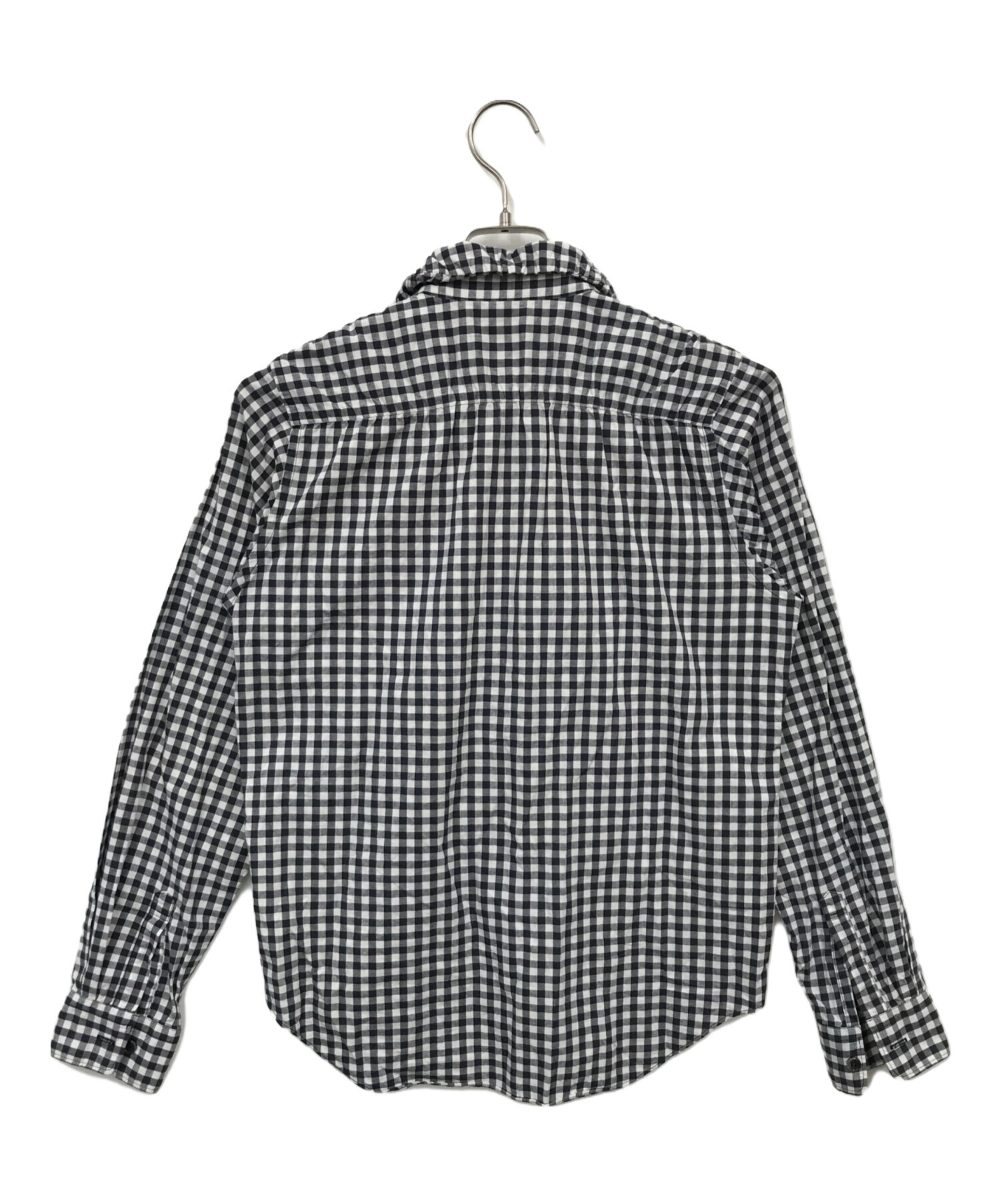 中古・古着通販】BLACK COMME des GARCONS (ブラック コムデギャルソン) チェックシャツ ブラック  サイズ:S｜ブランド・古着通販 トレファク公式【TREFAC FASHION】スマホサイト