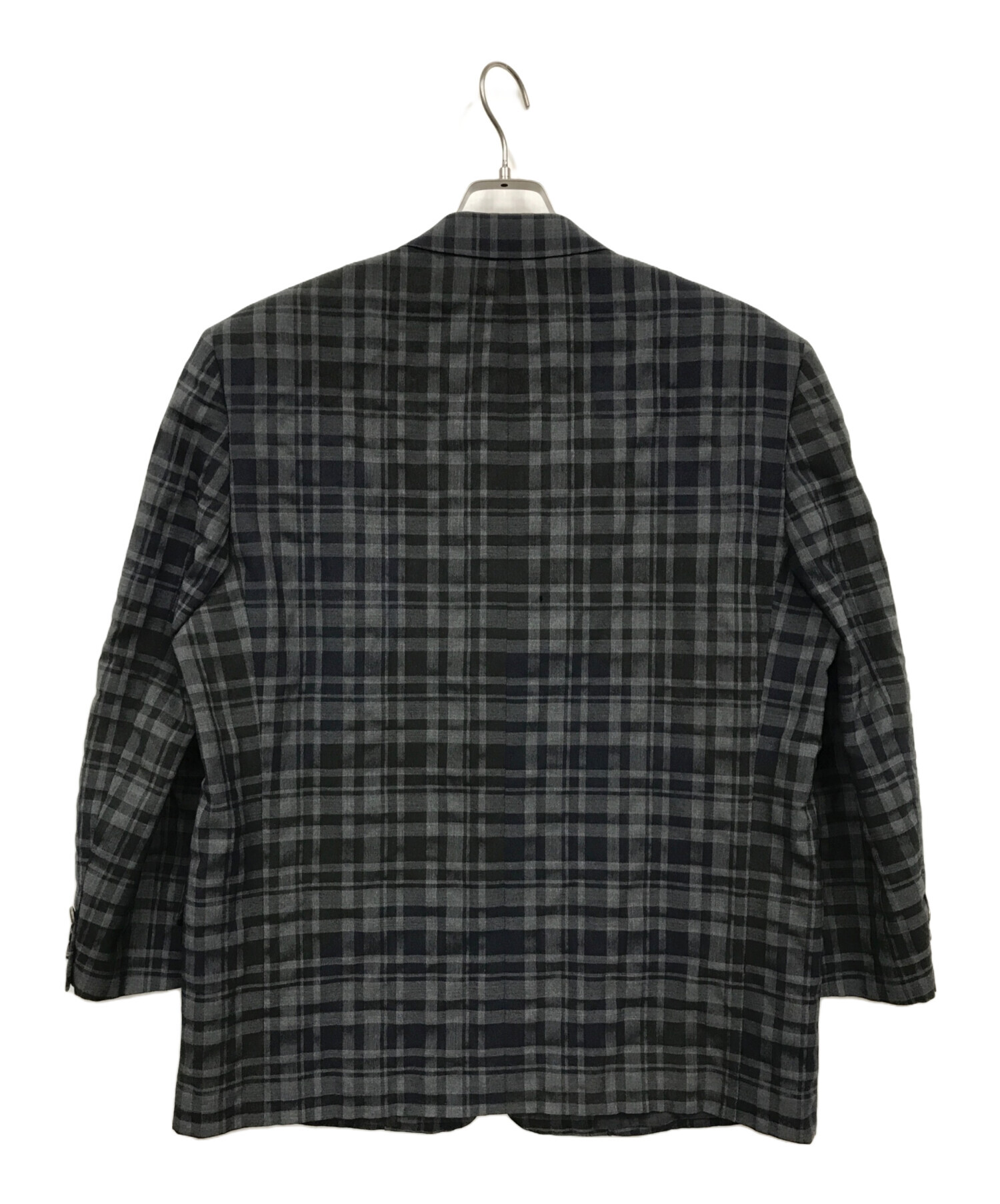 中古・古着通販】COMME des GARCONS HOMME (コムデギャルソン オム) バイカラーチェックテーラードジャケット グリーン サイズ:M ｜ブランド・古着通販 トレファク公式【TREFAC FASHION】スマホサイト