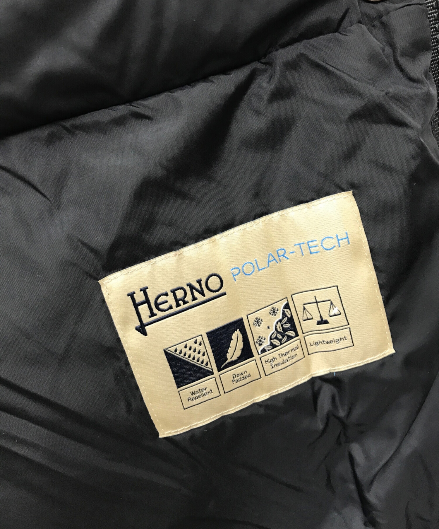 中古・古着通販】HERNO (ヘルノ) ダウンフォックスファーコート ブラック サイズ:42｜ブランド・古着通販 トレファク公式【TREFAC  FASHION】スマホサイト