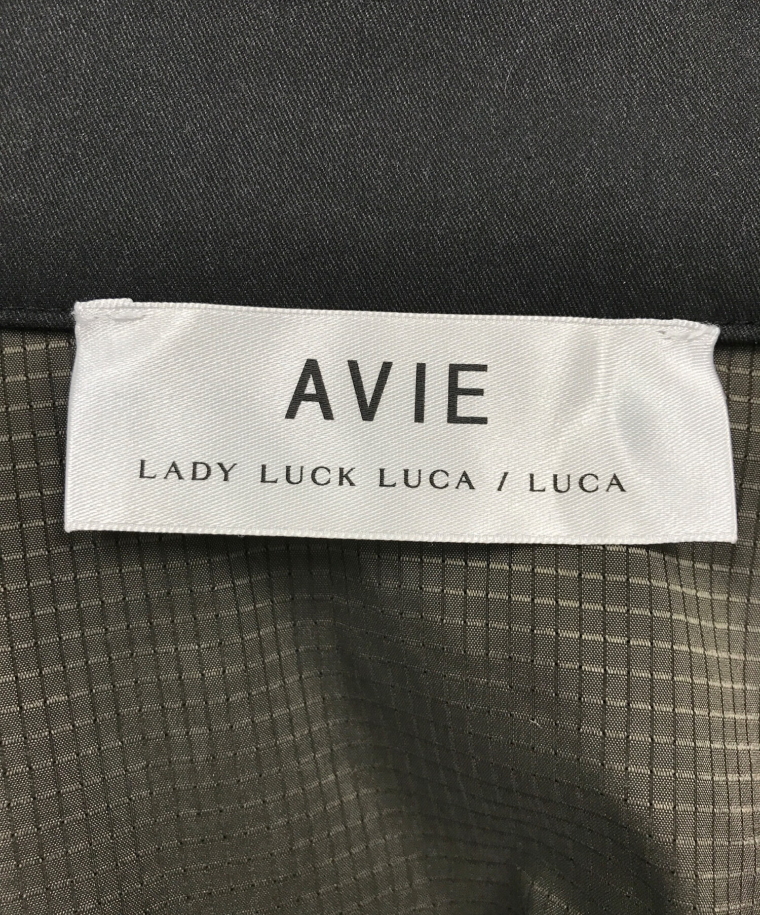 中古・古着通販】LADY LUCK LUCA (レディラックルカ) avie (アビィ) 別注テントラインモッズコート ブラック サイズ:38｜ブランド・古着通販  トレファク公式【TREFAC FASHION】スマホサイト