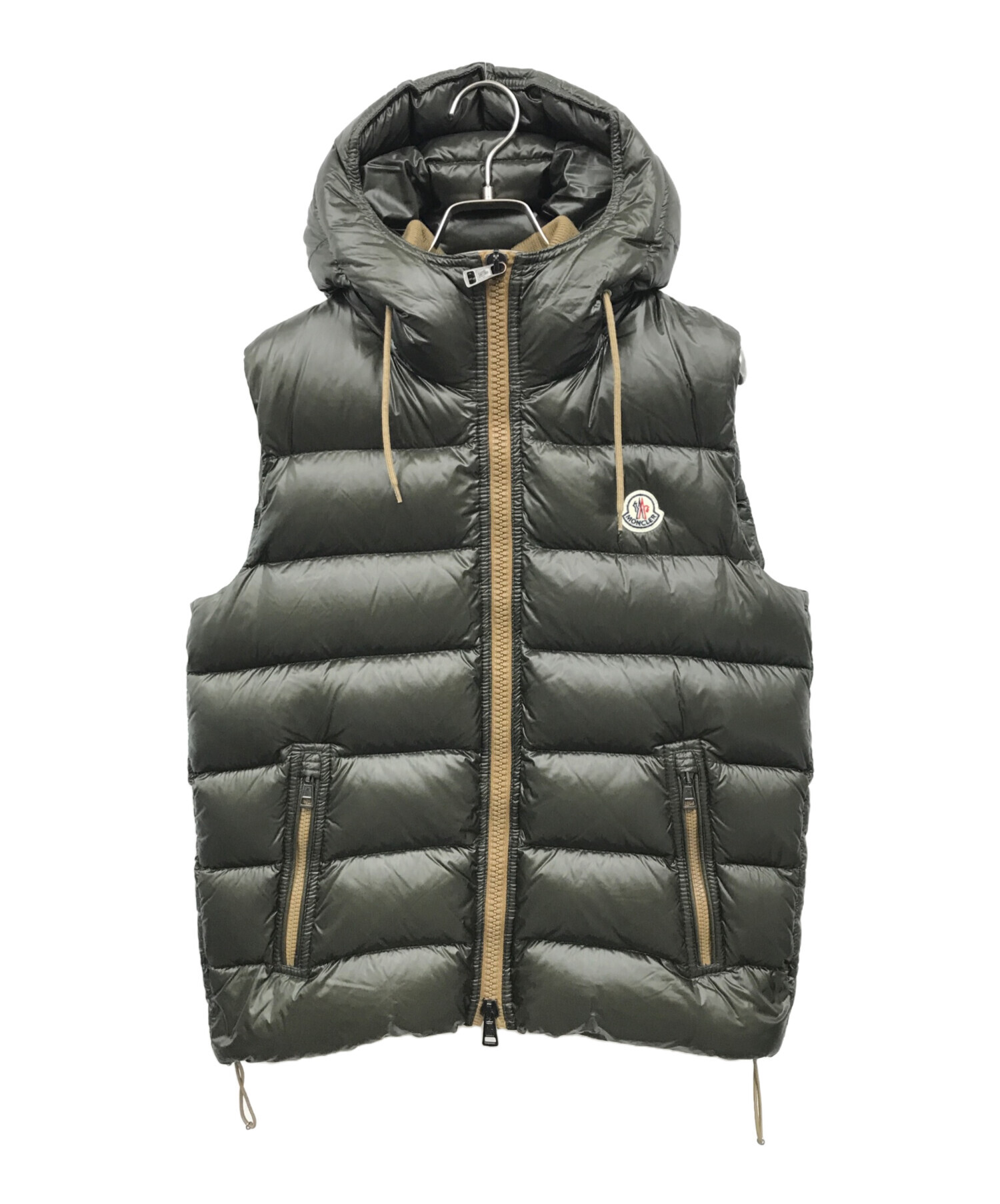 中古・古着通販】MONCLER (モンクレール) ダウンベスト グリーン サイズ:2｜ブランド・古着通販 トレファク公式【TREFAC  FASHION】スマホサイト