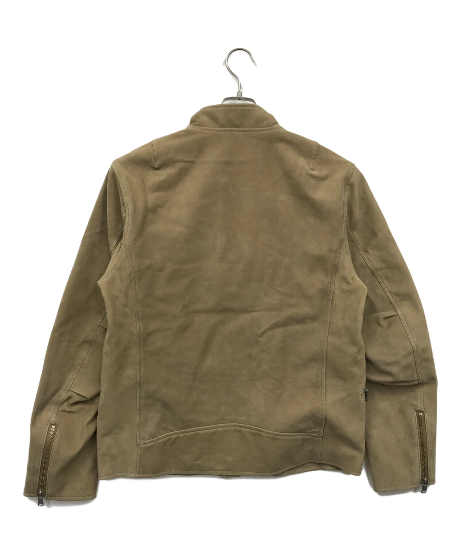 nonnative (ノンネイティブ) RIDER BLOUSON COW LEATHER by ECCO ベージュ サイズ:3 未使用品