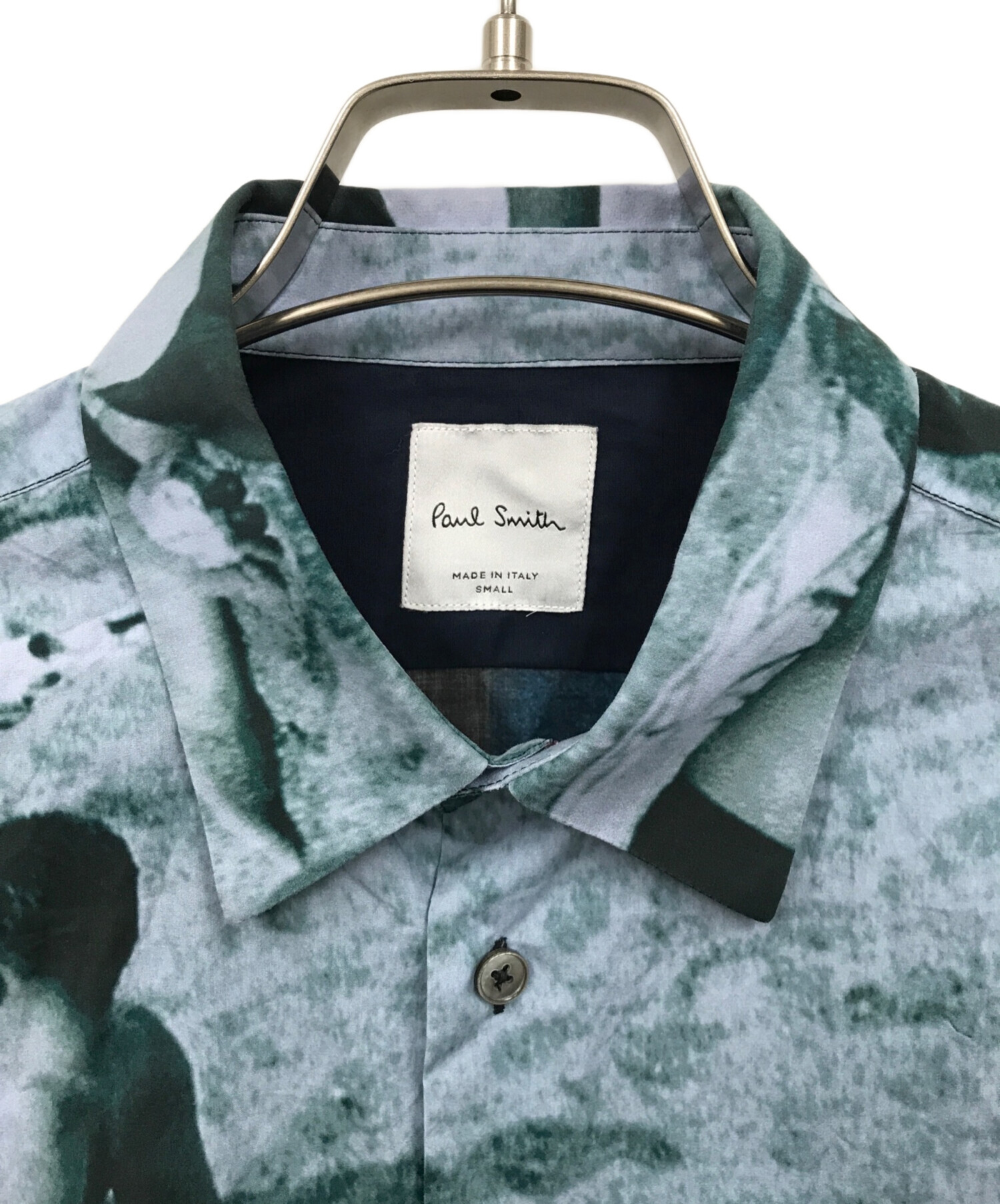 中古・古着通販】PAUL SMITH (ポールスミス) 総柄シャツ ブルー サイズ:サイズタグ欠品｜ブランド・古着通販 トレファク公式【TREFAC  FASHION】スマホサイト