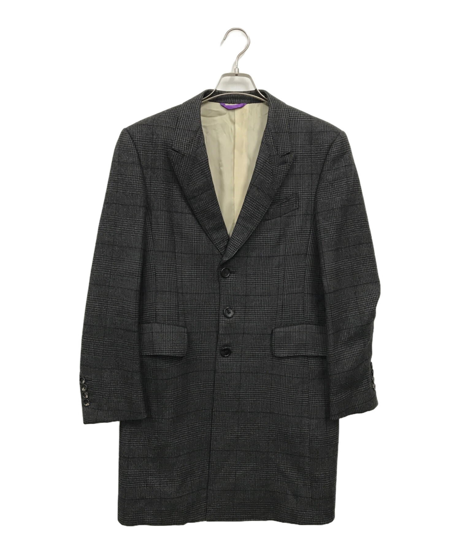 中古・古着通販】Paul Smith COLLECTION (ポールスミス コレクション) ウールカシミヤコート グレー  サイズ:M｜ブランド・古着通販 トレファク公式【TREFAC FASHION】スマホサイト