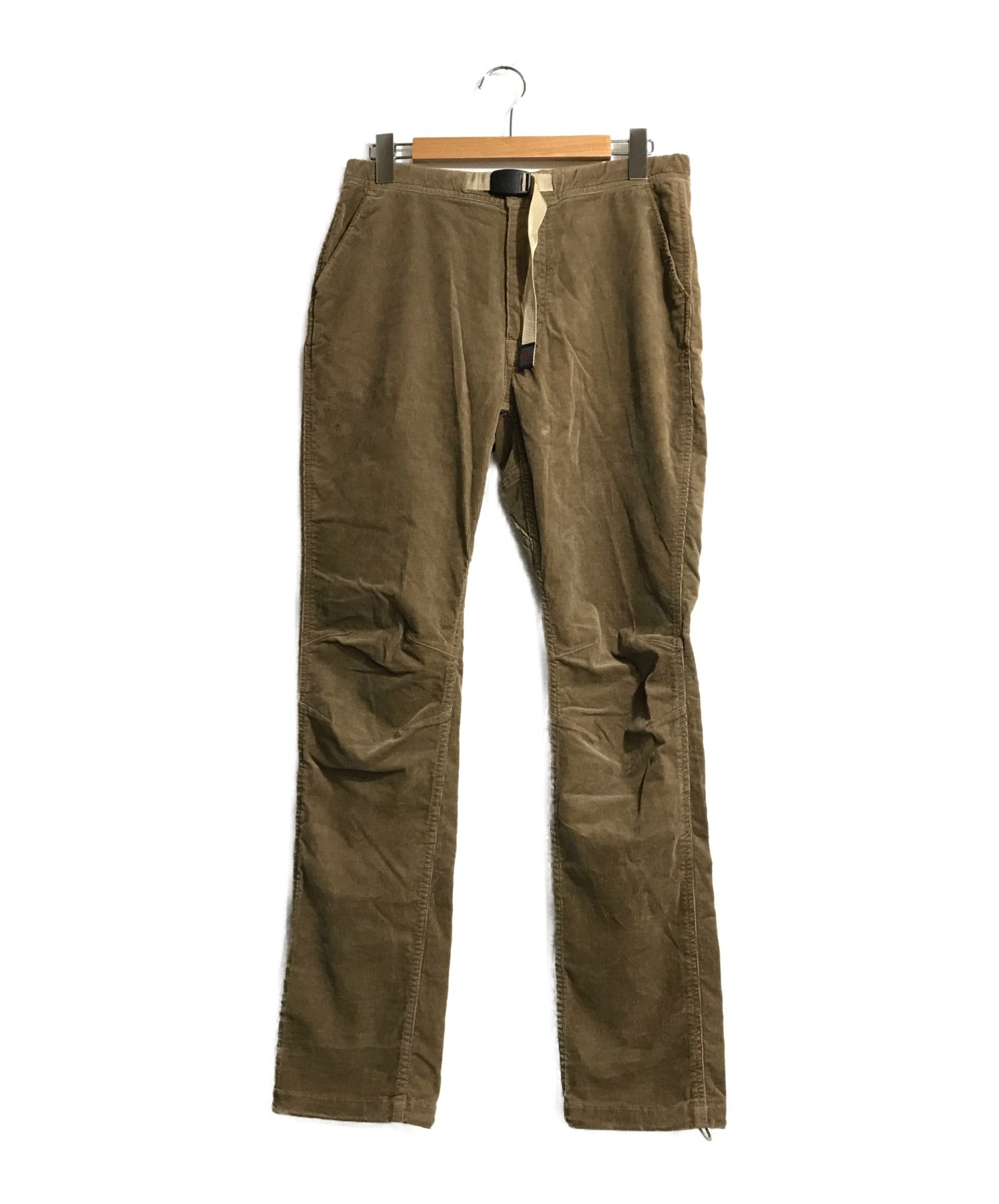 GRAMICCI×nonnative (グラミチ×ノンネイティブ) コラボコーデュロイクライミングパンツ ブラウン CLIMBER EASY  PANTS C/P CORD STRETCH コラボ イージーパンツ