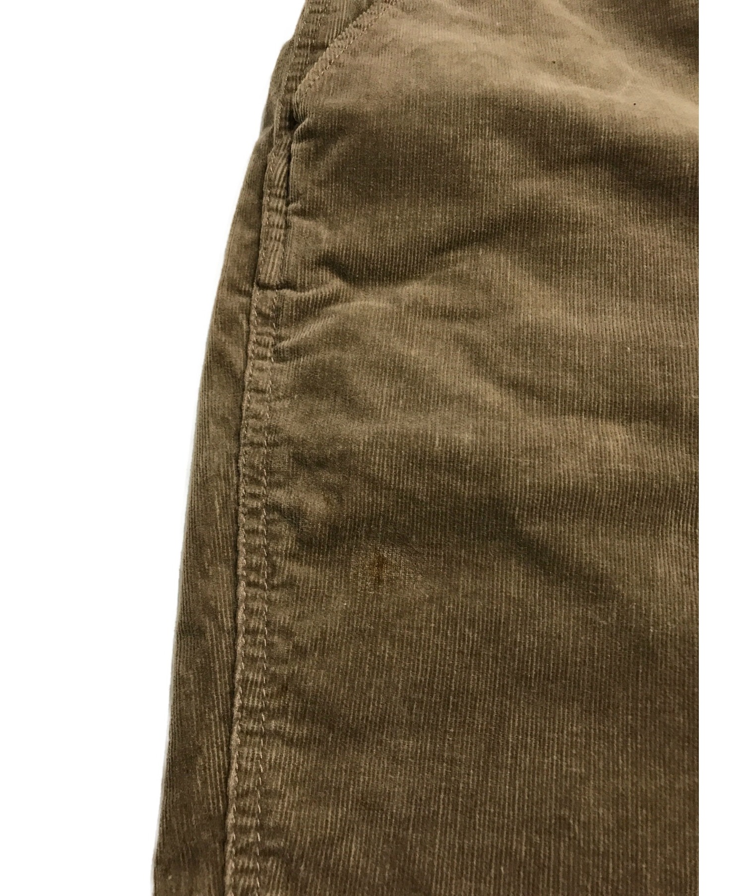 GRAMICCI×nonnative (グラミチ×ノンネイティブ) コラボコーデュロイクライミングパンツ ブラウン CLIMBER EASY  PANTS C/P CORD STRETCH コラボ イージーパンツ