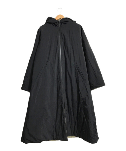 whowhat フーワット HOODED REVERSIBLE COAT-