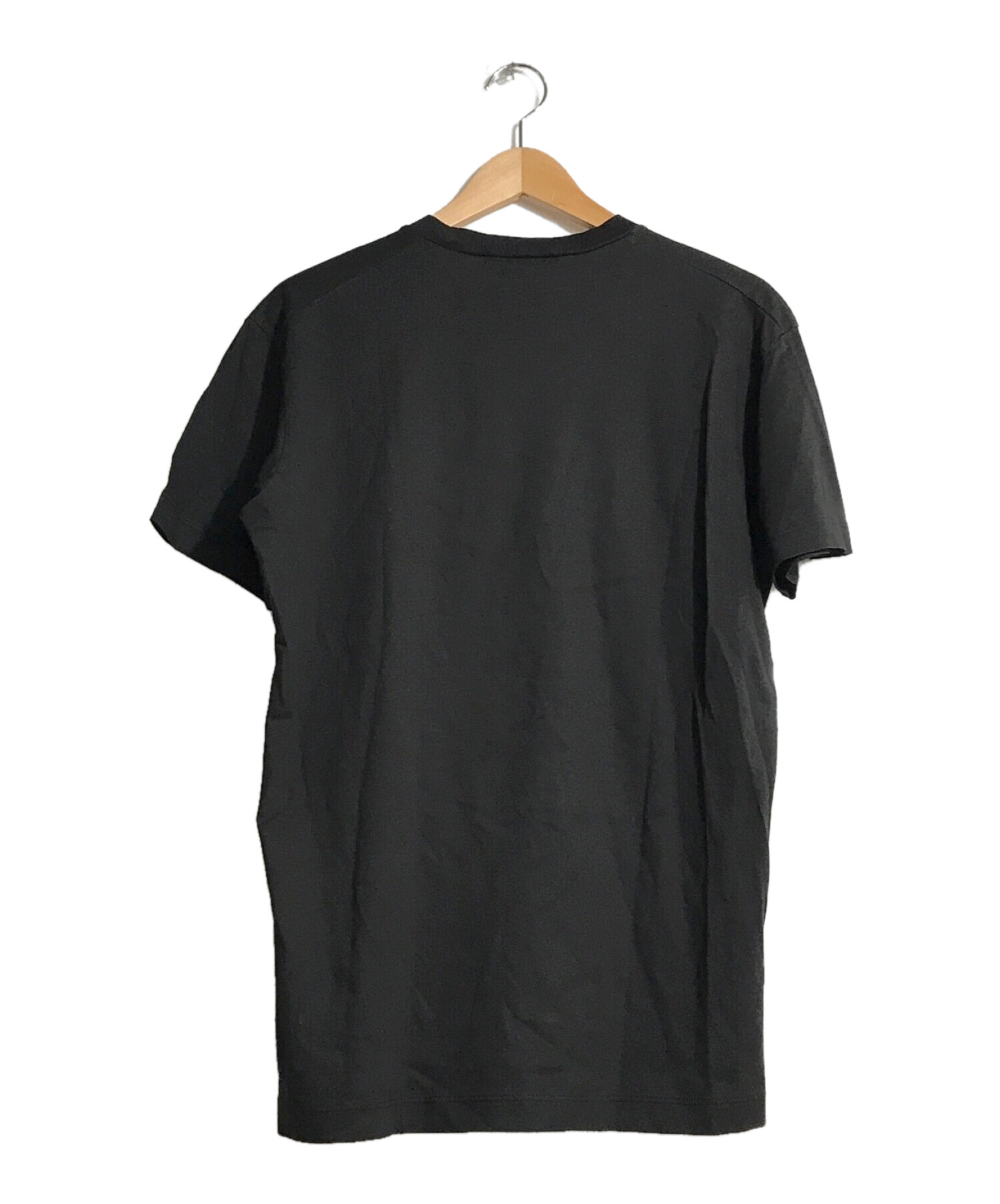 DSQUARED2 (ディースクエアード) プリントTシャツロゴ ブラック サイズ:S