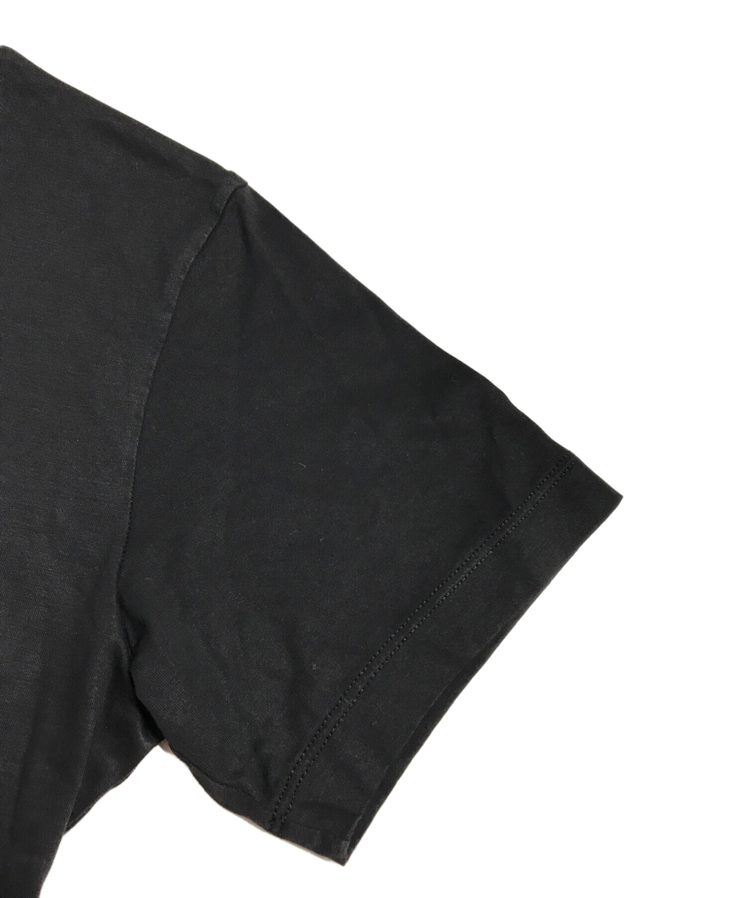 DSQUARED2 (ディースクエアード) プリントTシャツロゴ ブラック サイズ:S