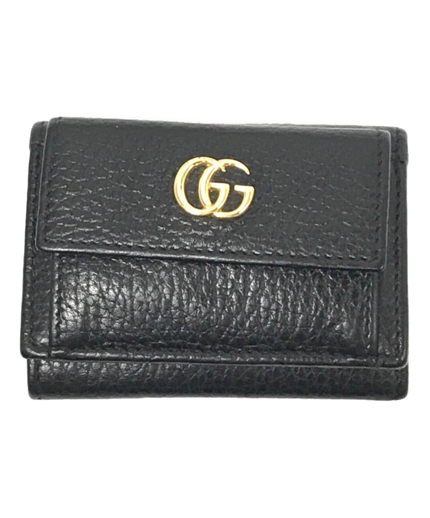 中古・古着通販】GUCCI (グッチ) GGマーモント コンパクトウォレット