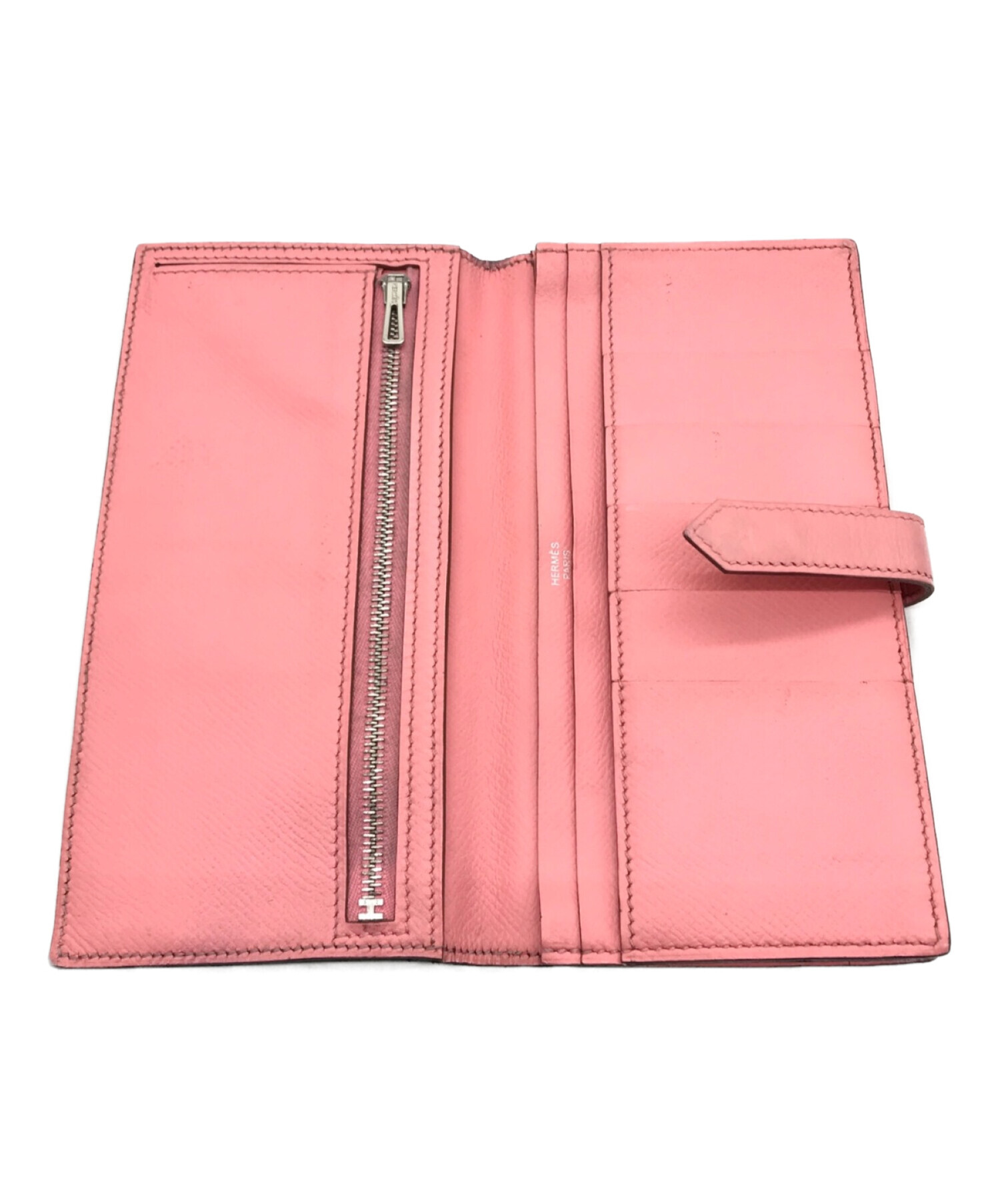 Hermes cheap wallet pink